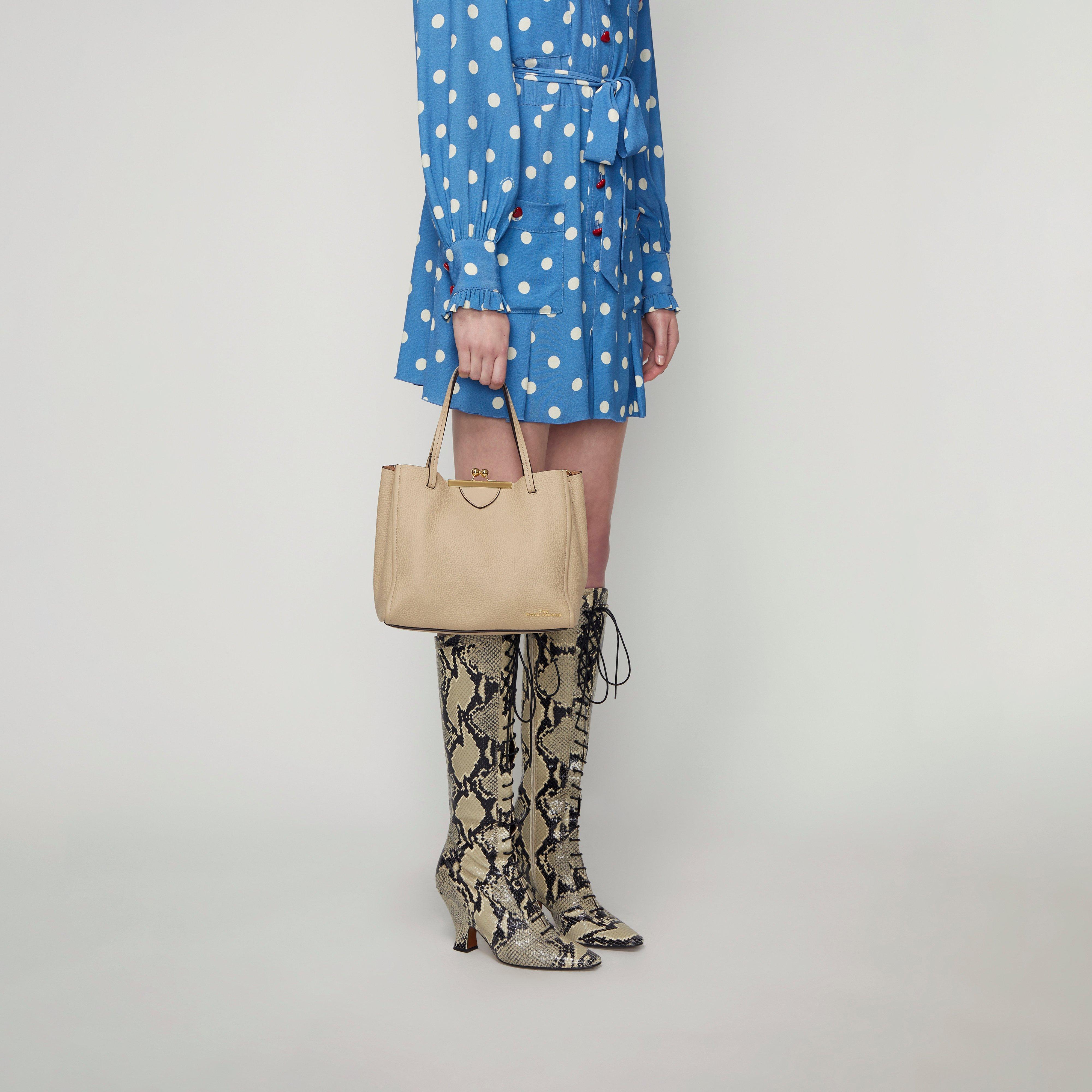 The Kiss Lock Mini Tote