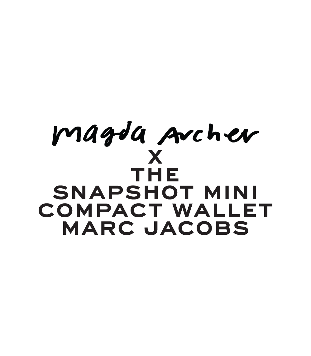 Magda Archer x The Snapshot Compact Wallet Marc Jacobs