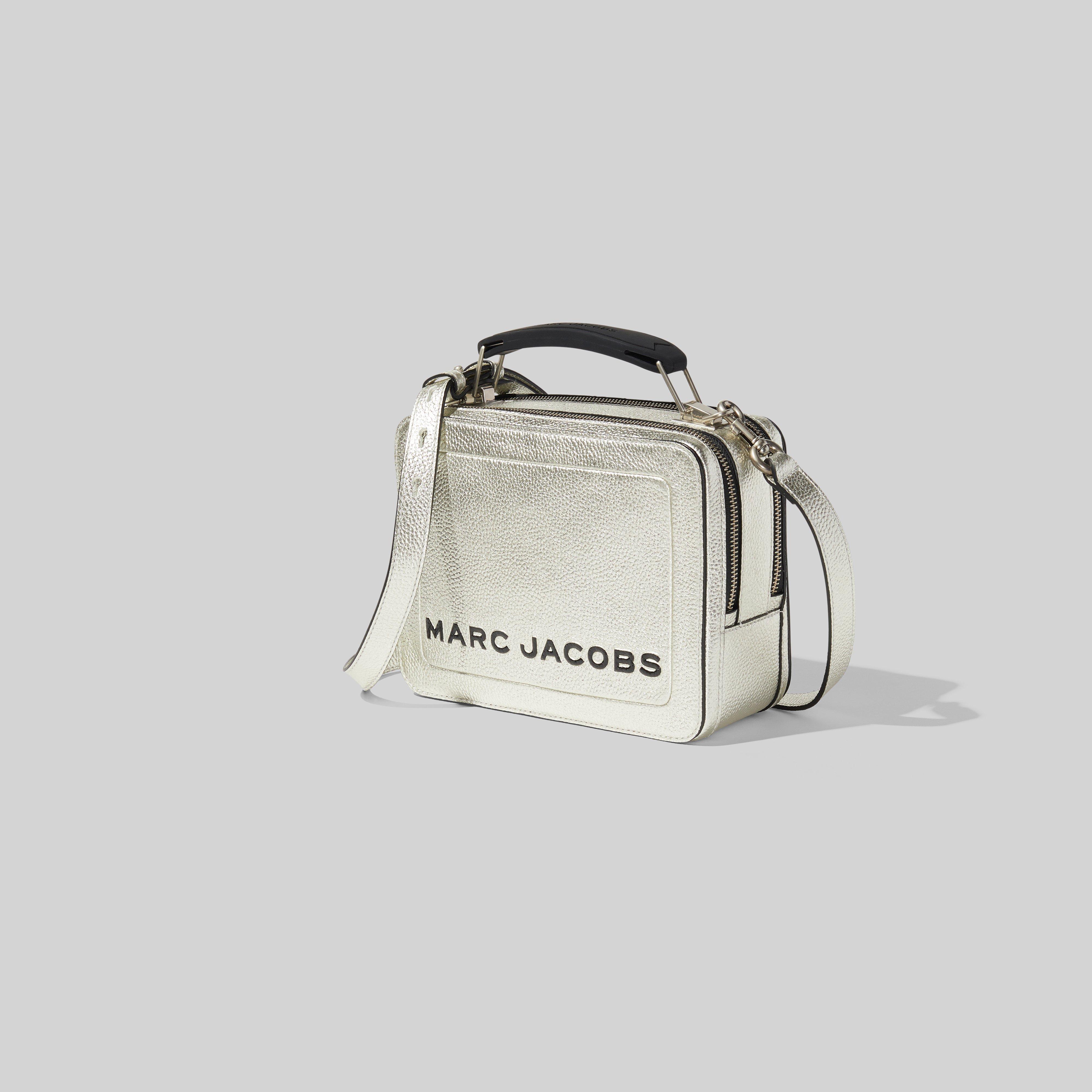 The Metallic Textured Box Bag