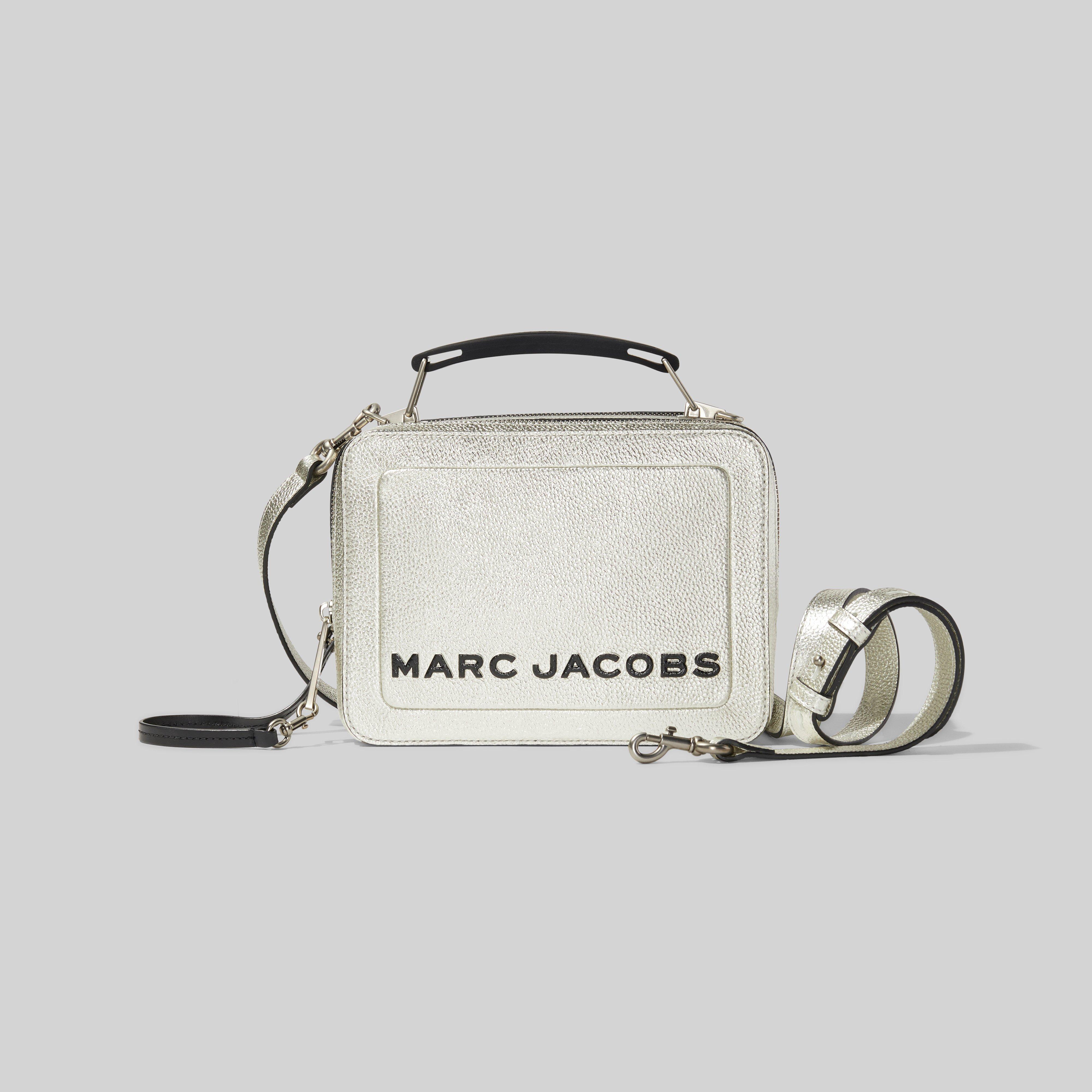 The Metallic Textured Box Bag