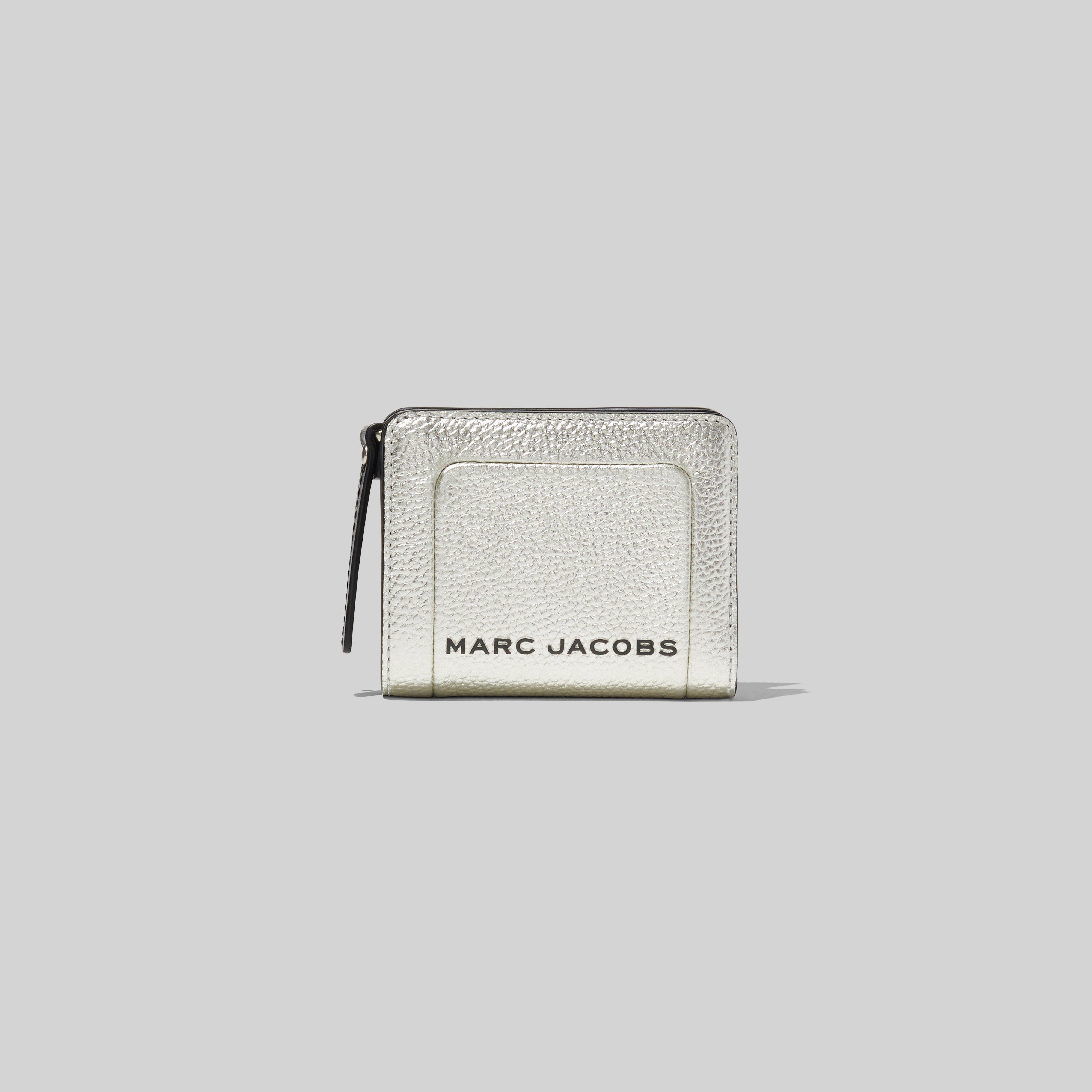 The Metallic Textured Box Mini Compact Wallet