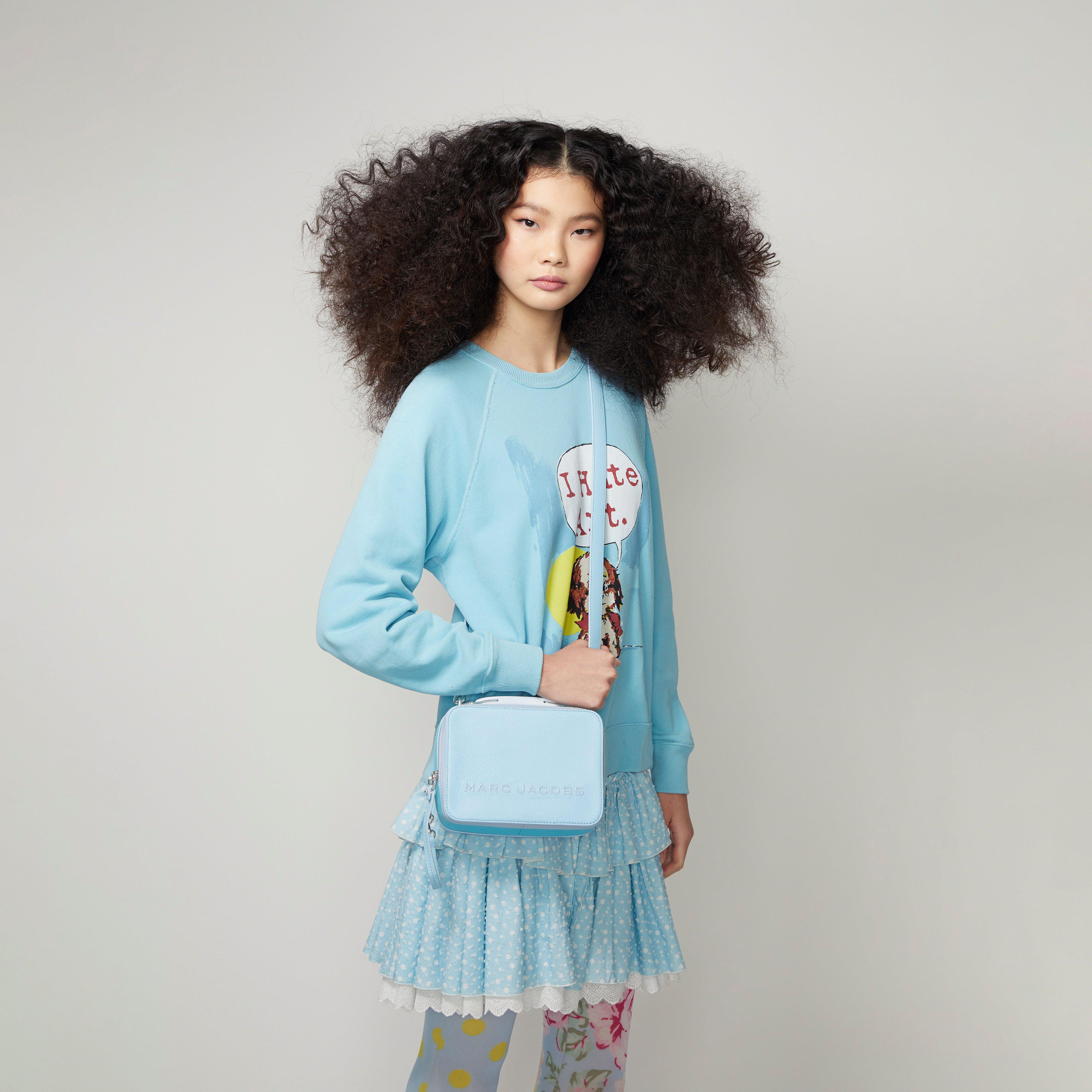 The Tricolor Textured Mini Box Bag