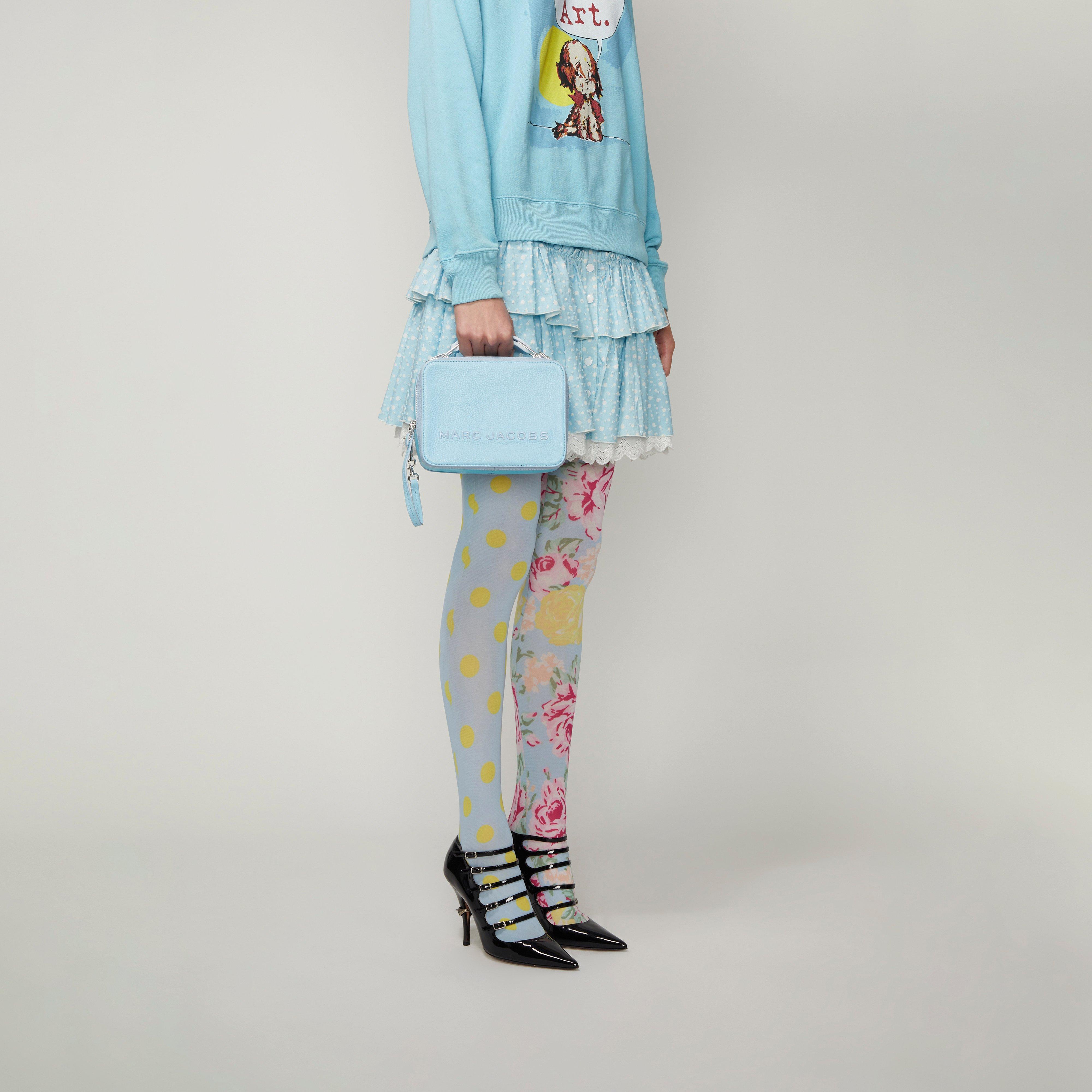 The Tricolor Textured Mini Box Bag