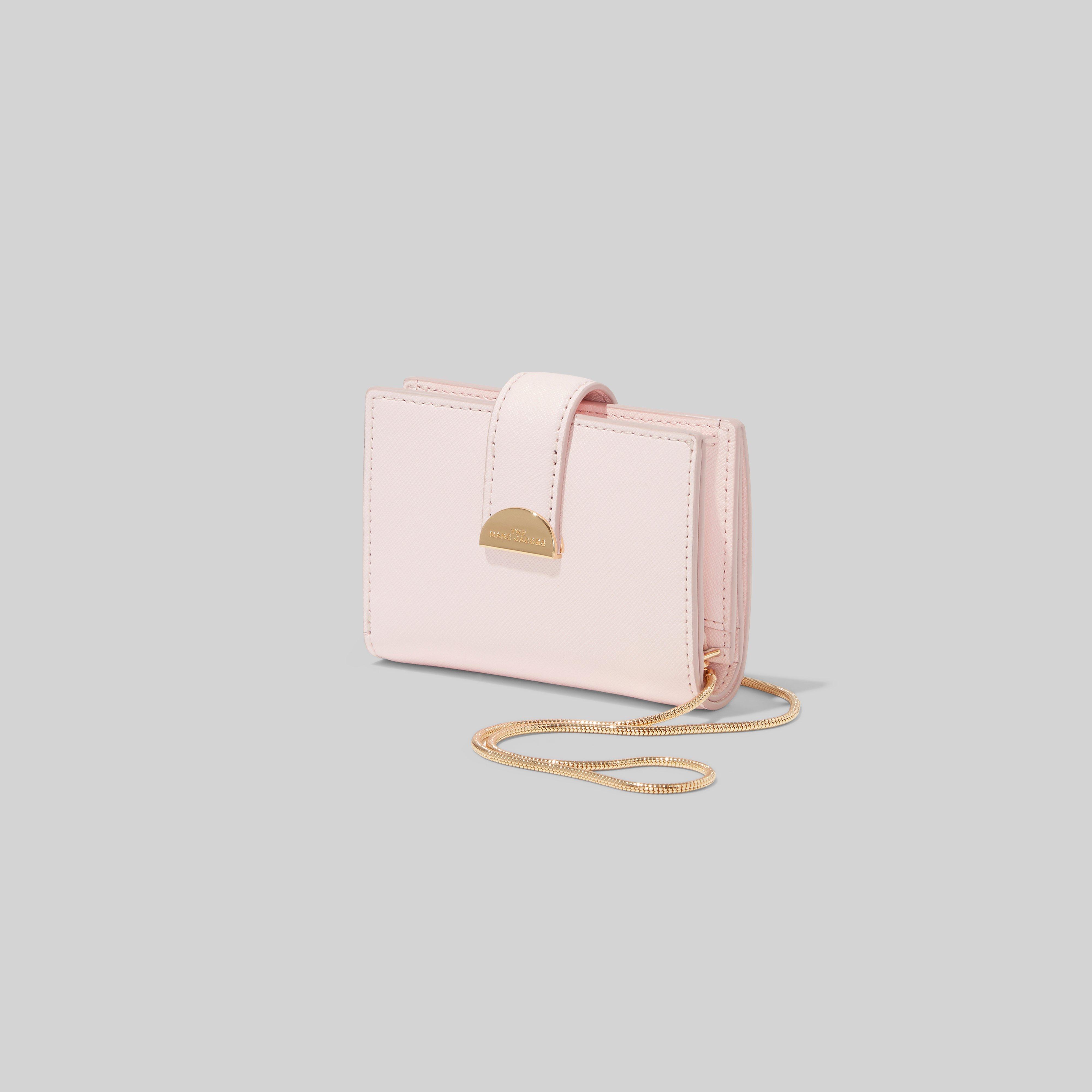 The Half Moon Small Card Case With Chain--Alternate view