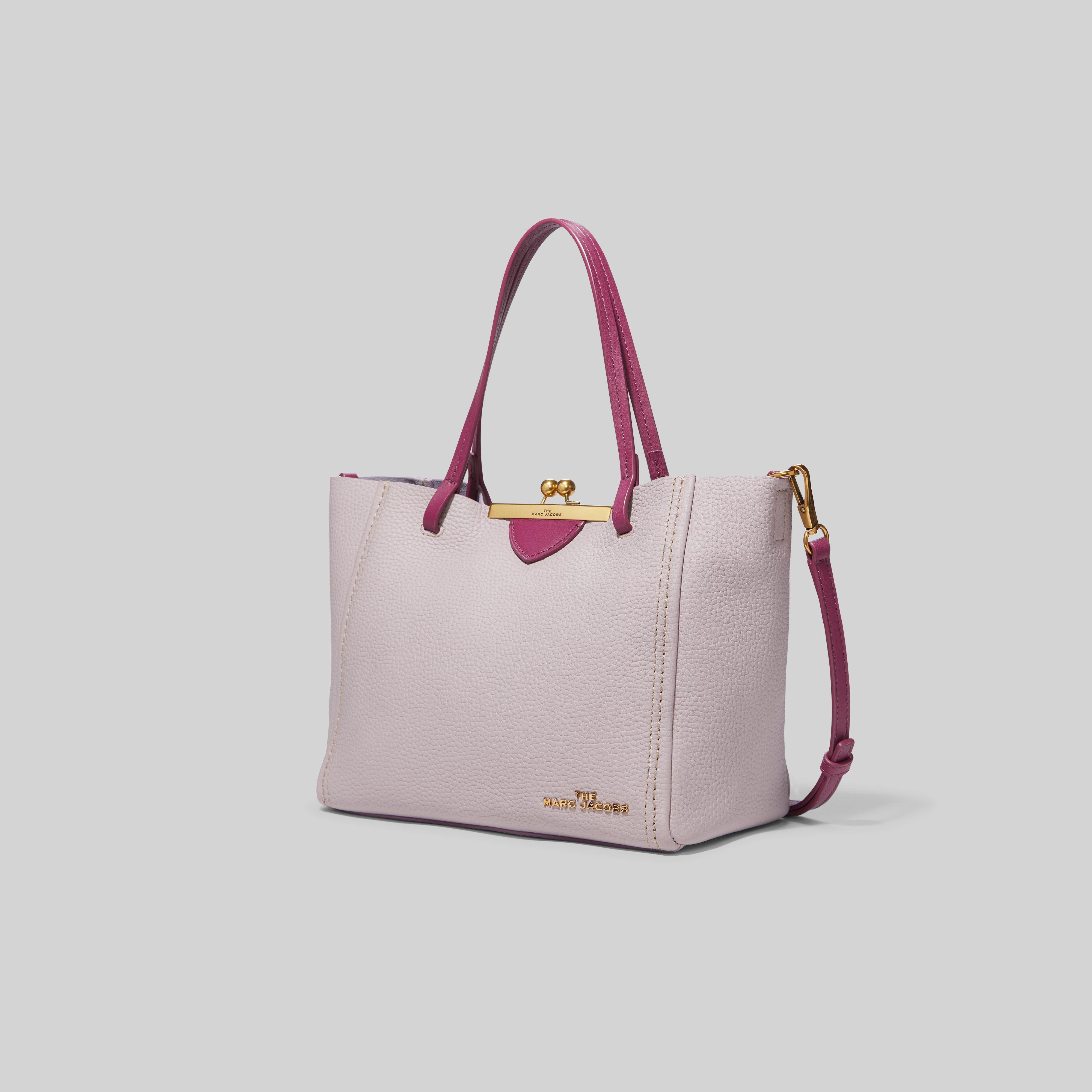 The Kiss Lock Mini Colorblock Tote--Alternate view