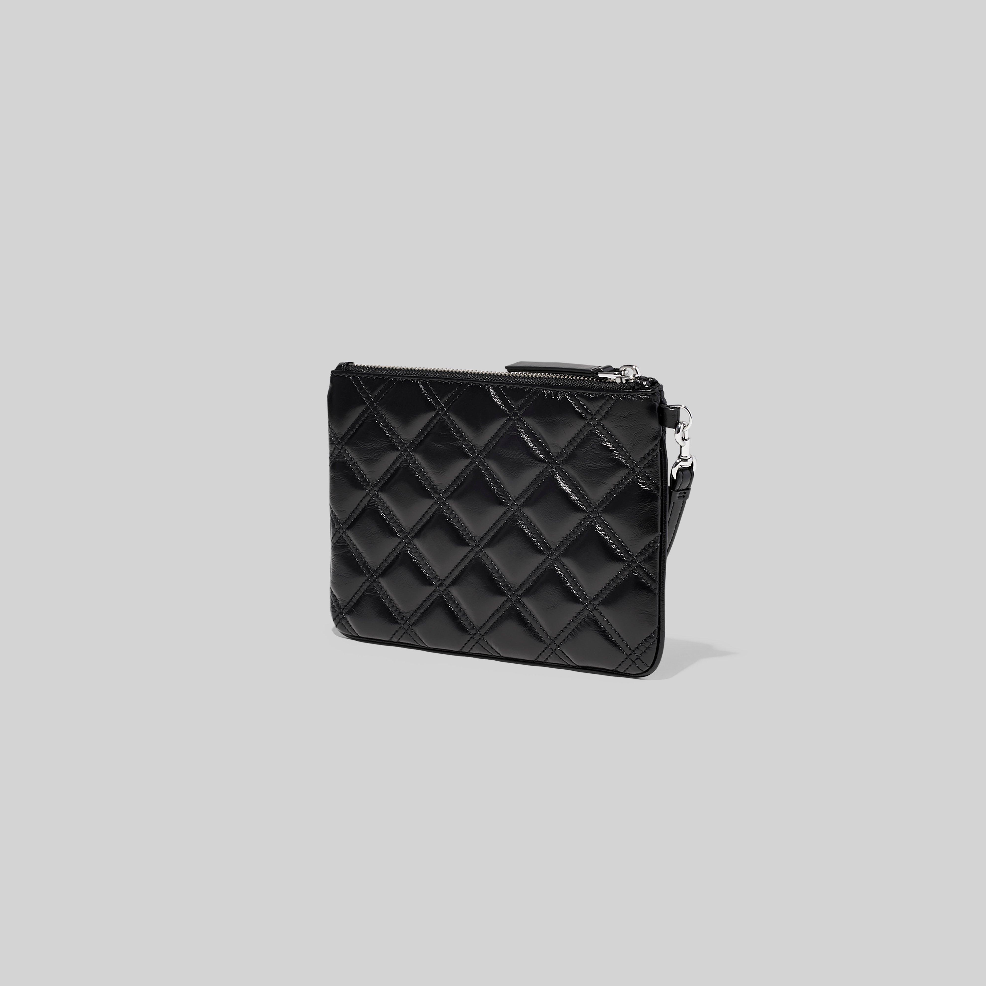 The Quilted Softshot Wristlet--Alternate view