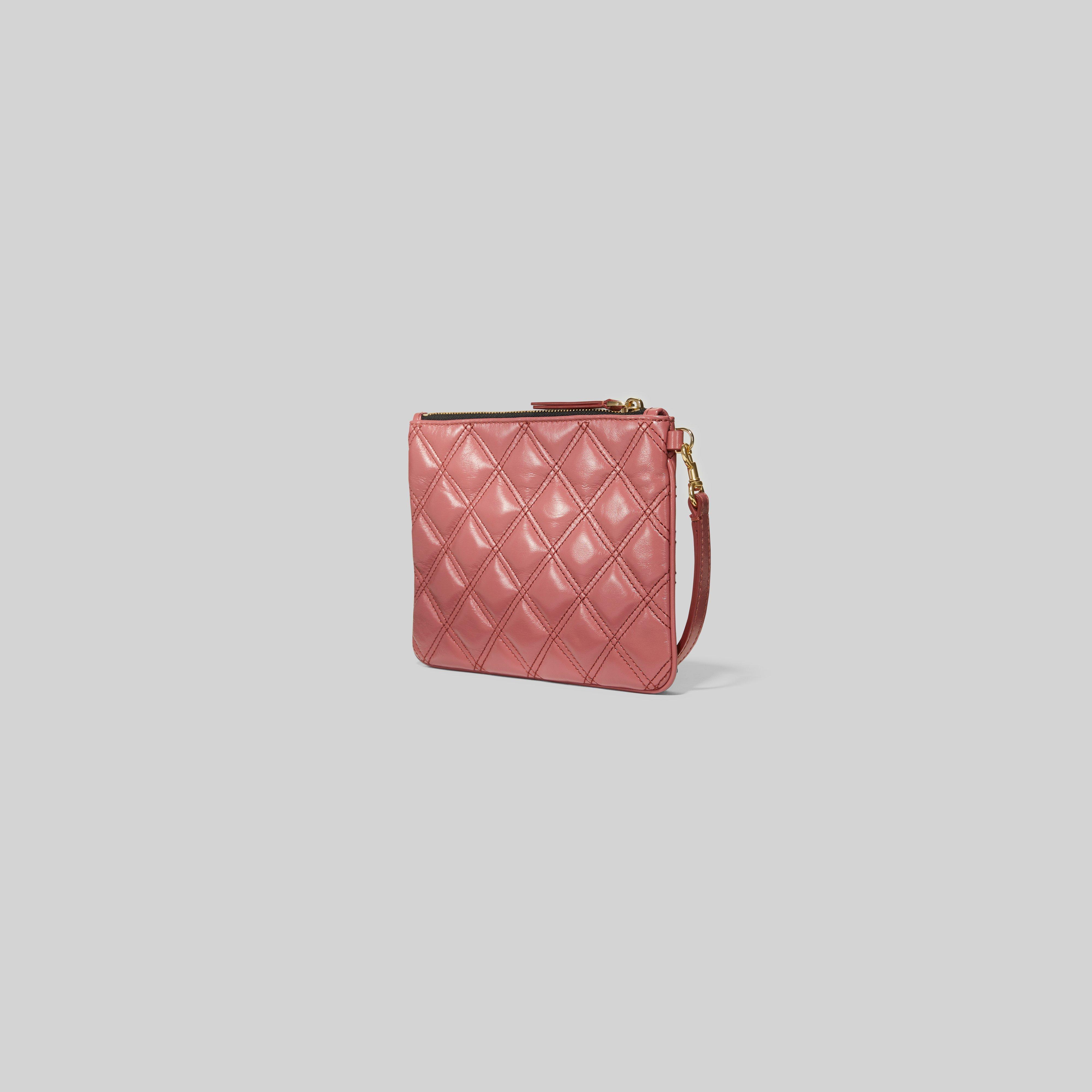 The Quilted Softshot Wristlet--Alternate view