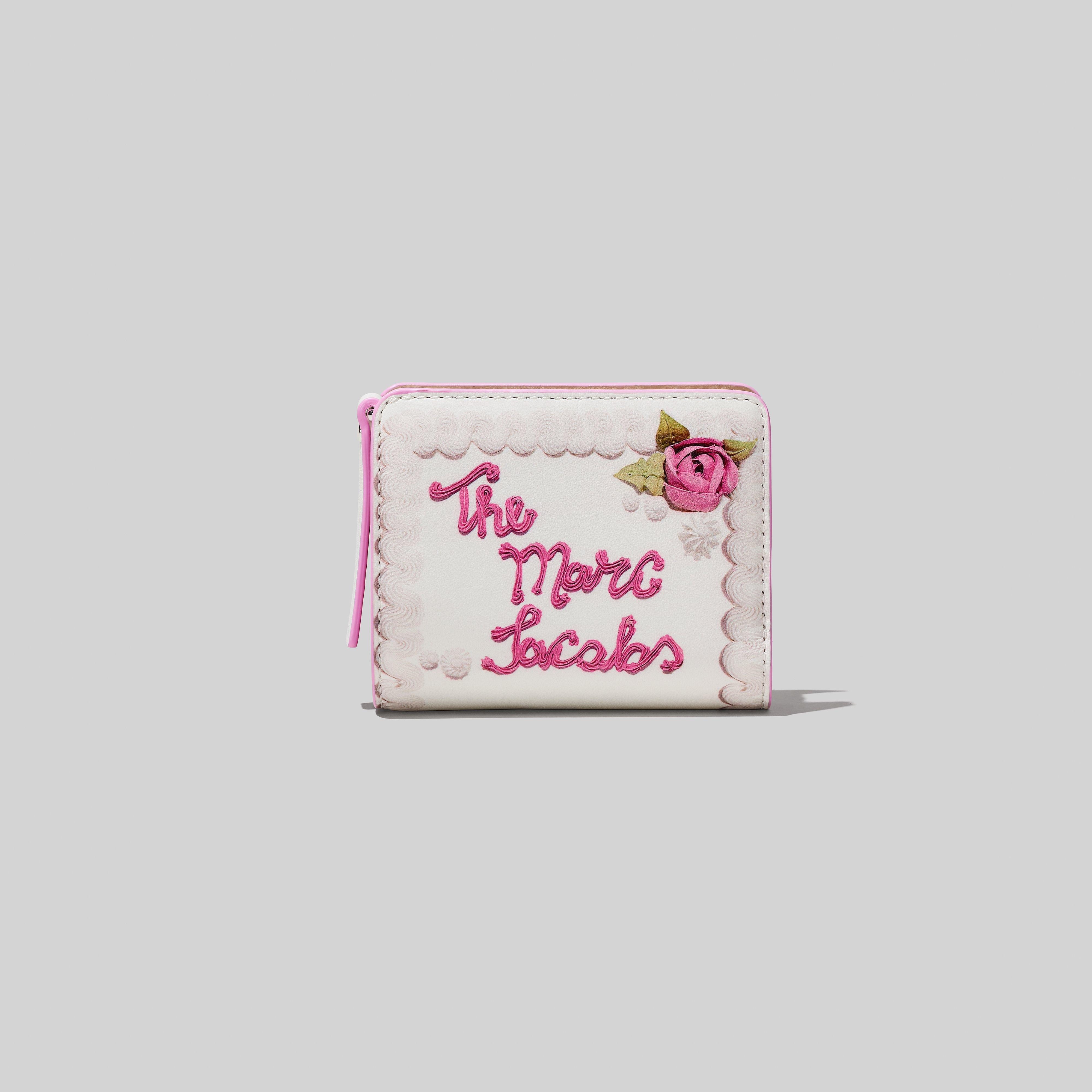 The Printed Cake Box Mini Compact Wallet