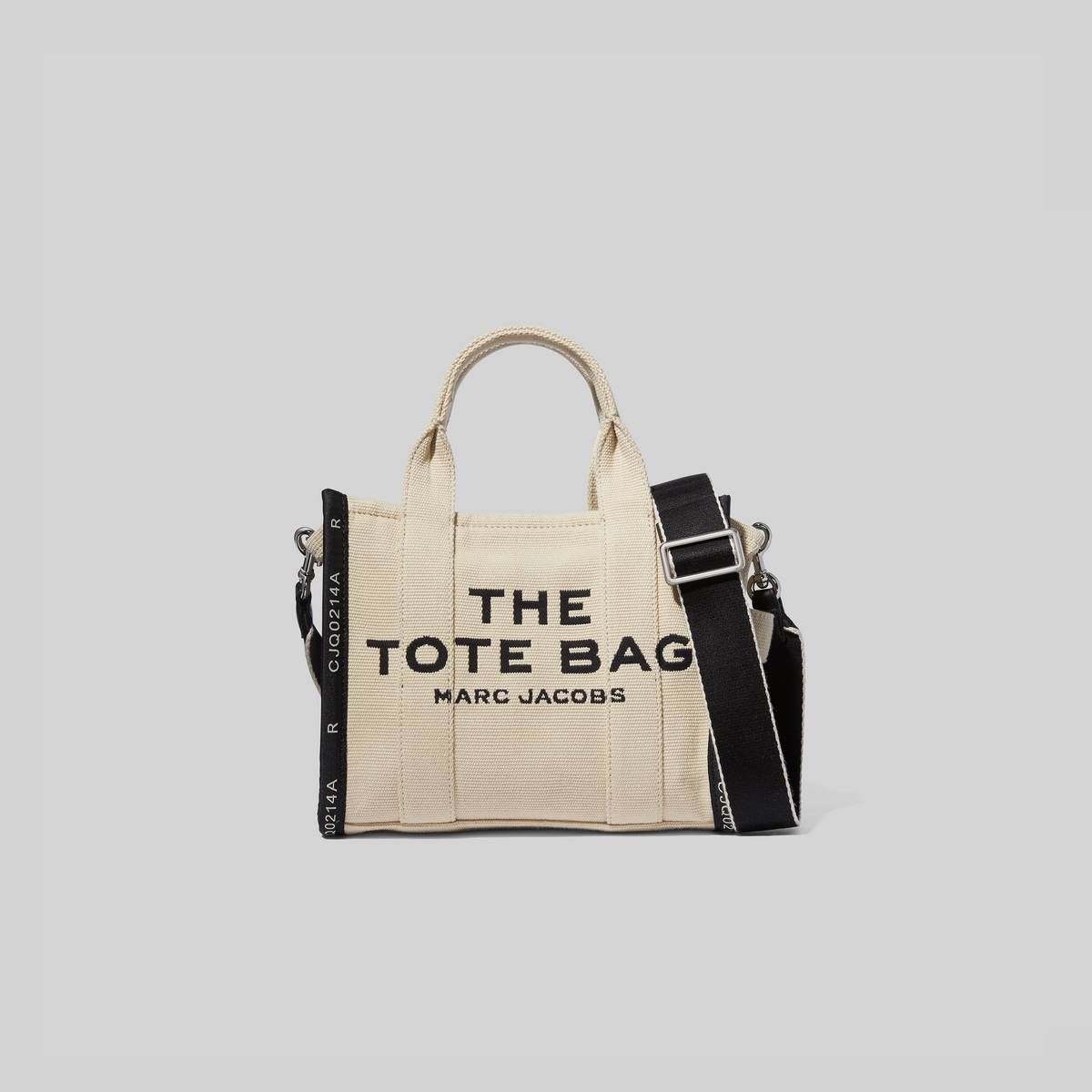 MARC JACOBS  The Jacquard Mini Tote Bag in Warm Sand