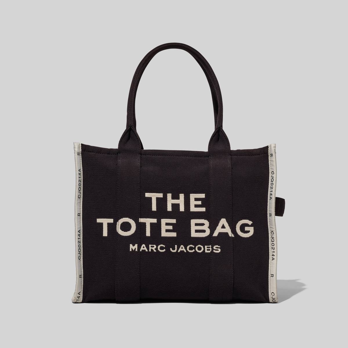 MARC JACOBS  The Jacquard Tote Bag in Black