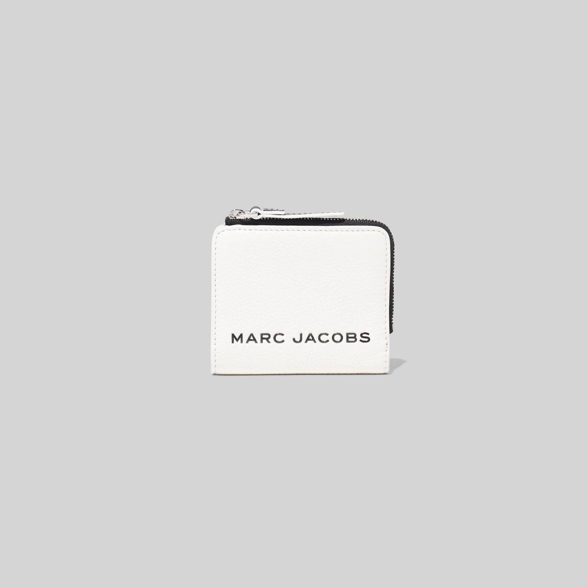 Image of MARC JACOBS Women's The Colorblock Mini Compact Zip Wallet in Cotton Multi