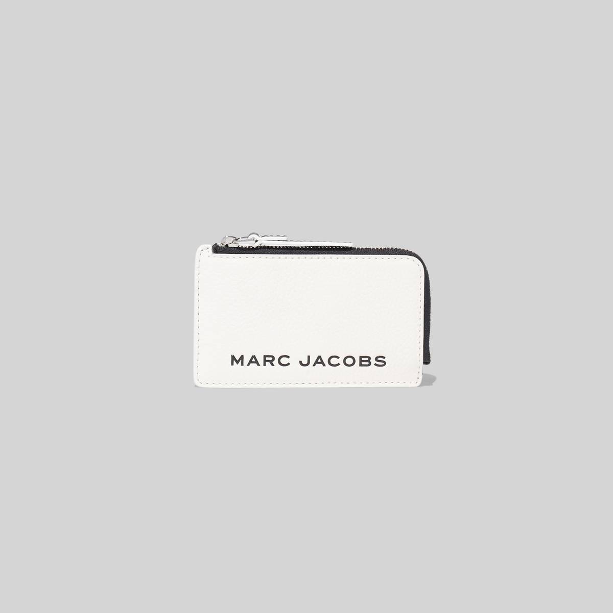 Image of MARC JACOBS Women's The Colorblock Small Top Zip Wallet in Cotton Multi