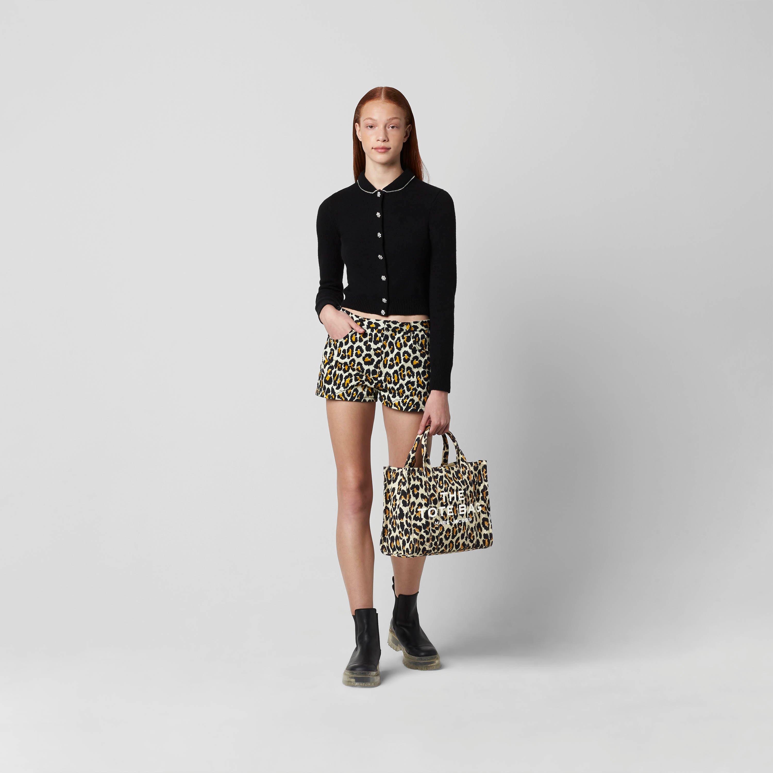 The Leopard Small Traveler Tote Bag--Alternate view