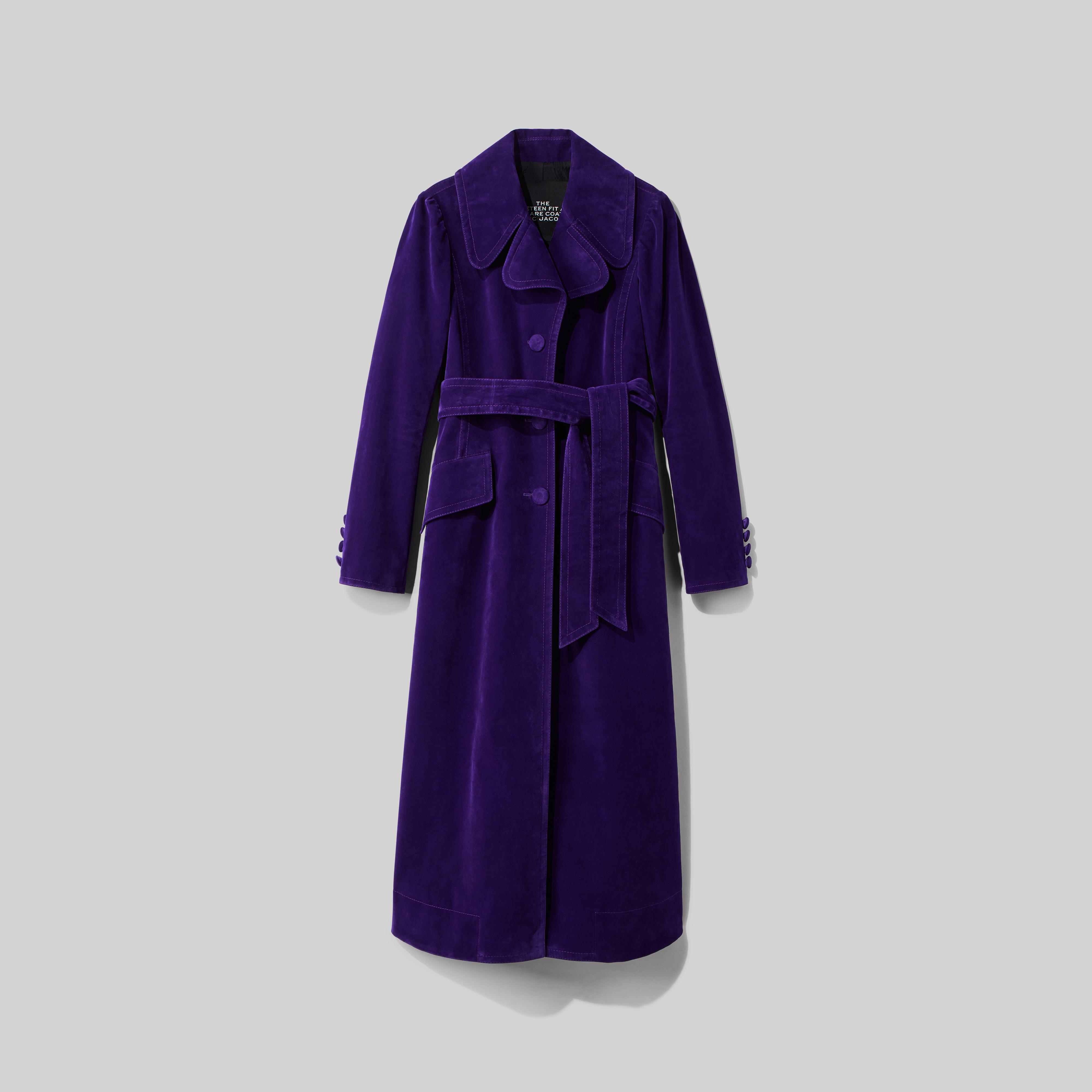 The Velveteen Fit and Flare Coat