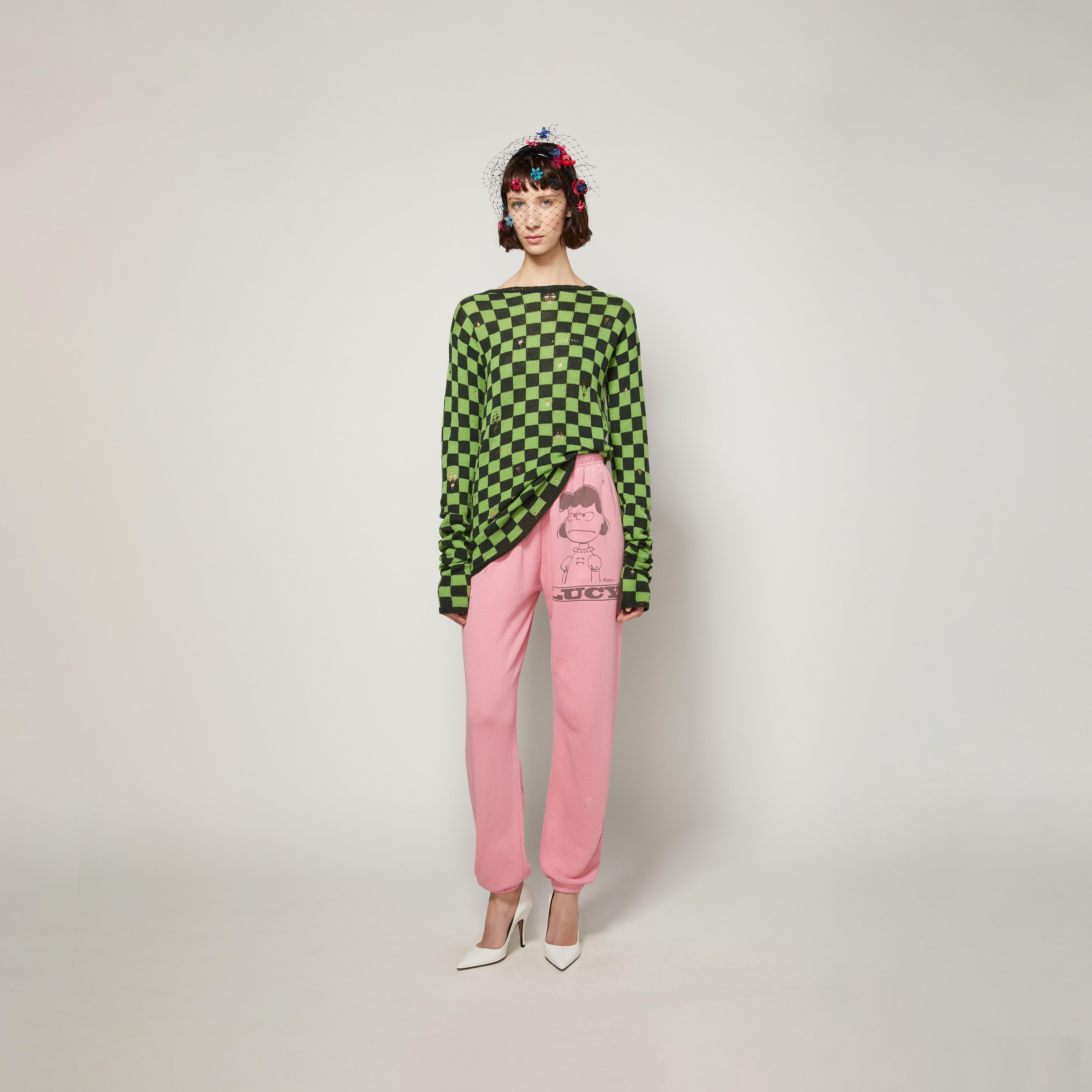 The Checkered Sweater--Alternate view