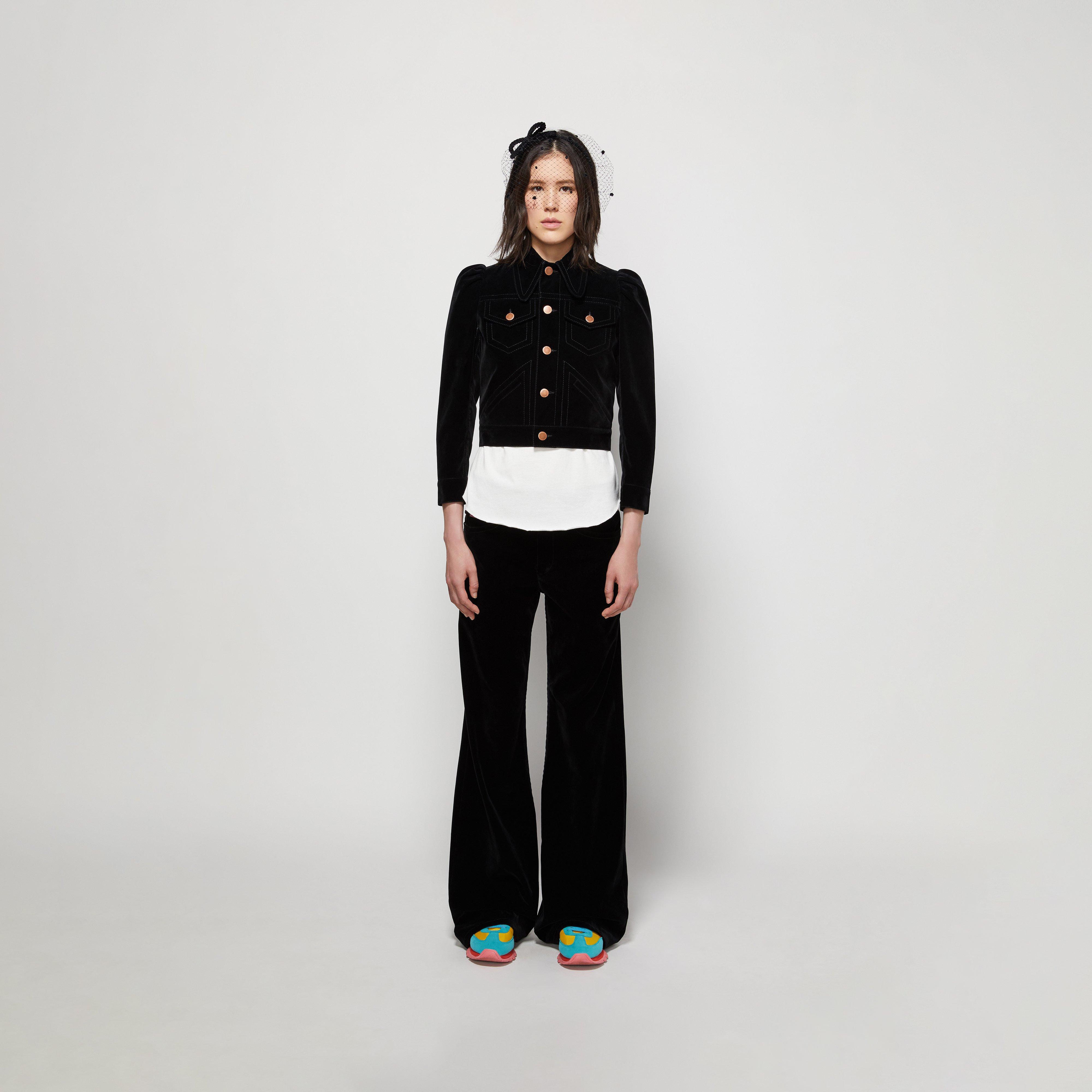 The Velveteen Jean Jacket--Alternate view