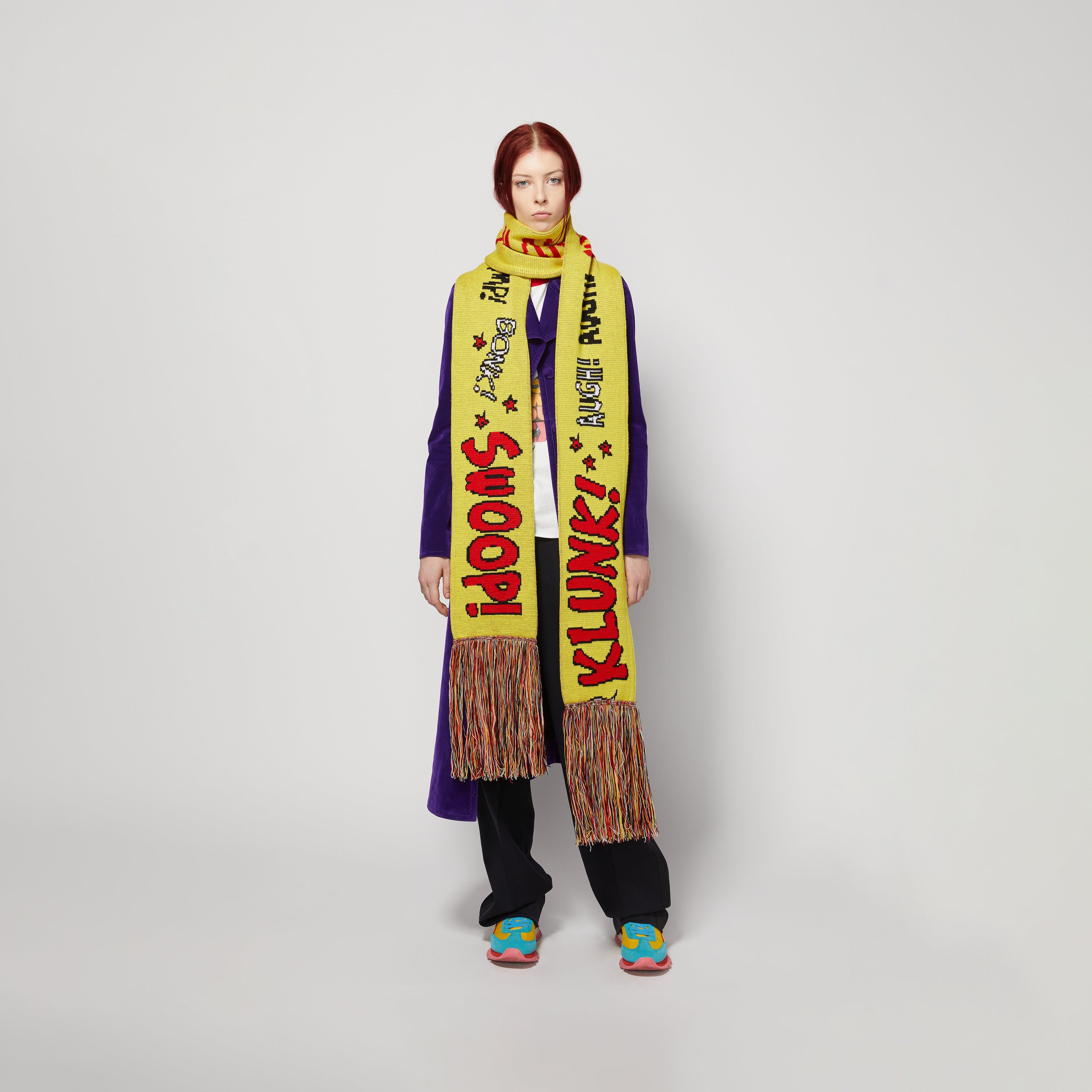 Peanuts&reg; X Marc Jacobs The Comic Strip Scarf--Alternate view