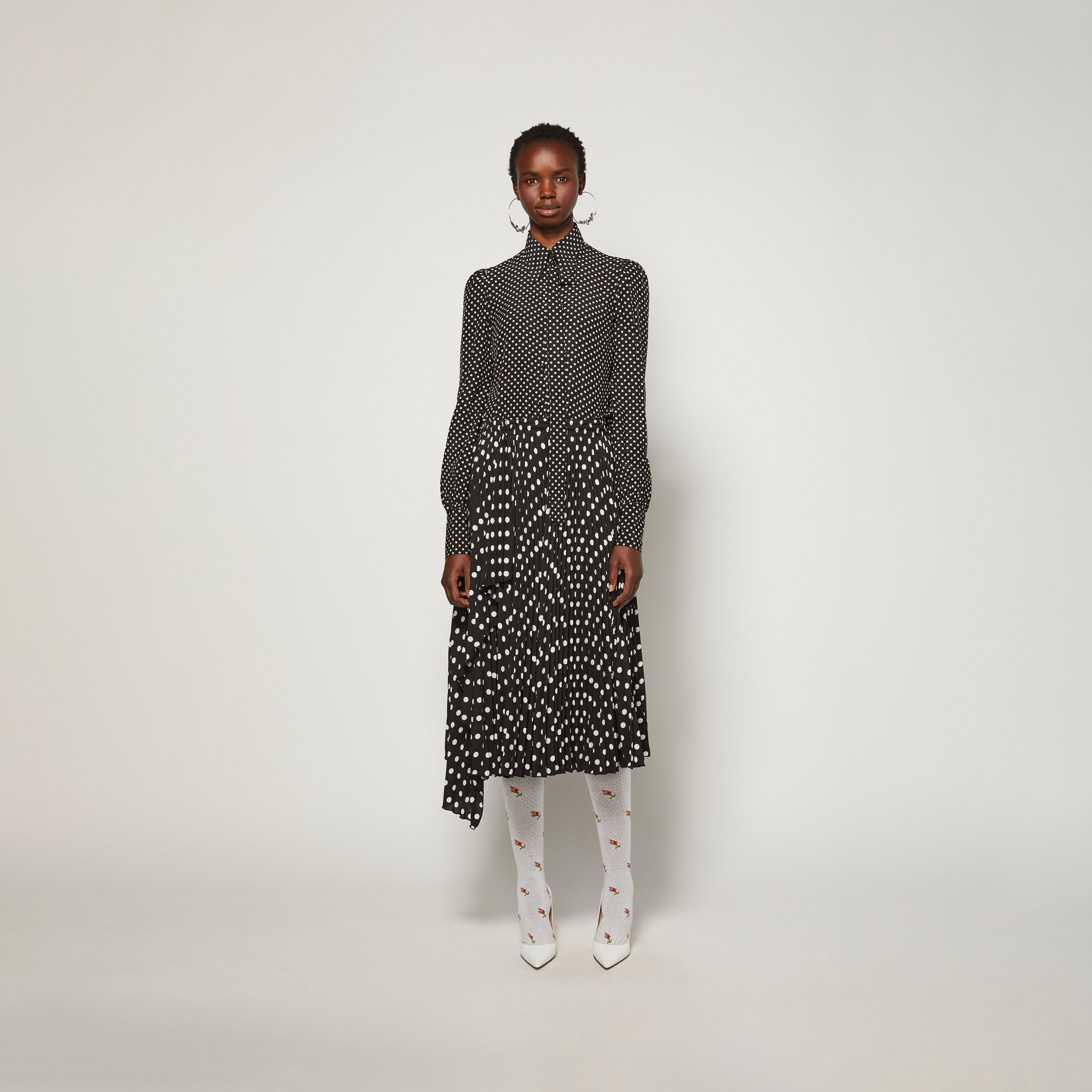 The Pleated Skirt--Alternate view