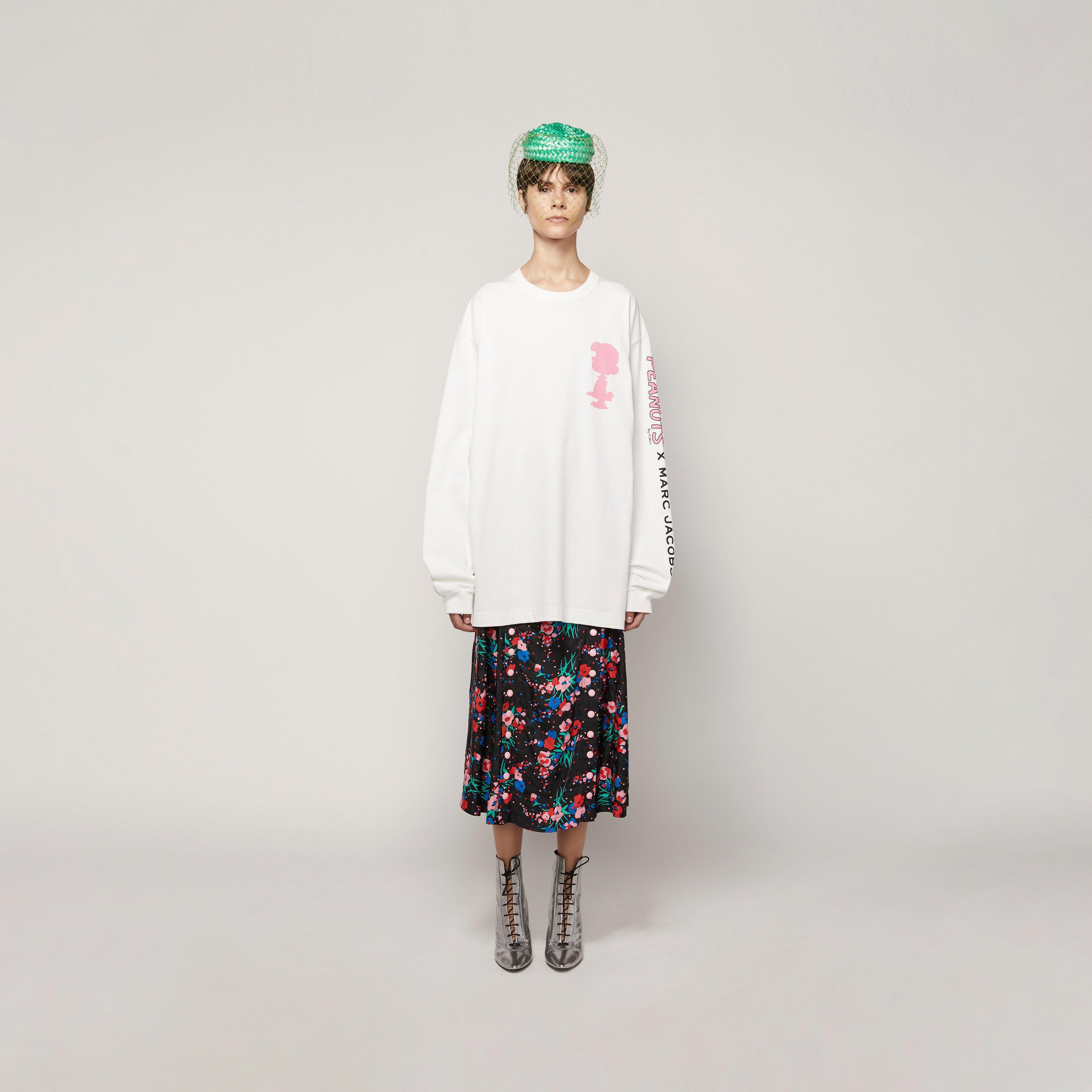 Peanuts&reg; x Marc Jacobs The Long-Sleeve T-Shirt With Lucy--Alternate view