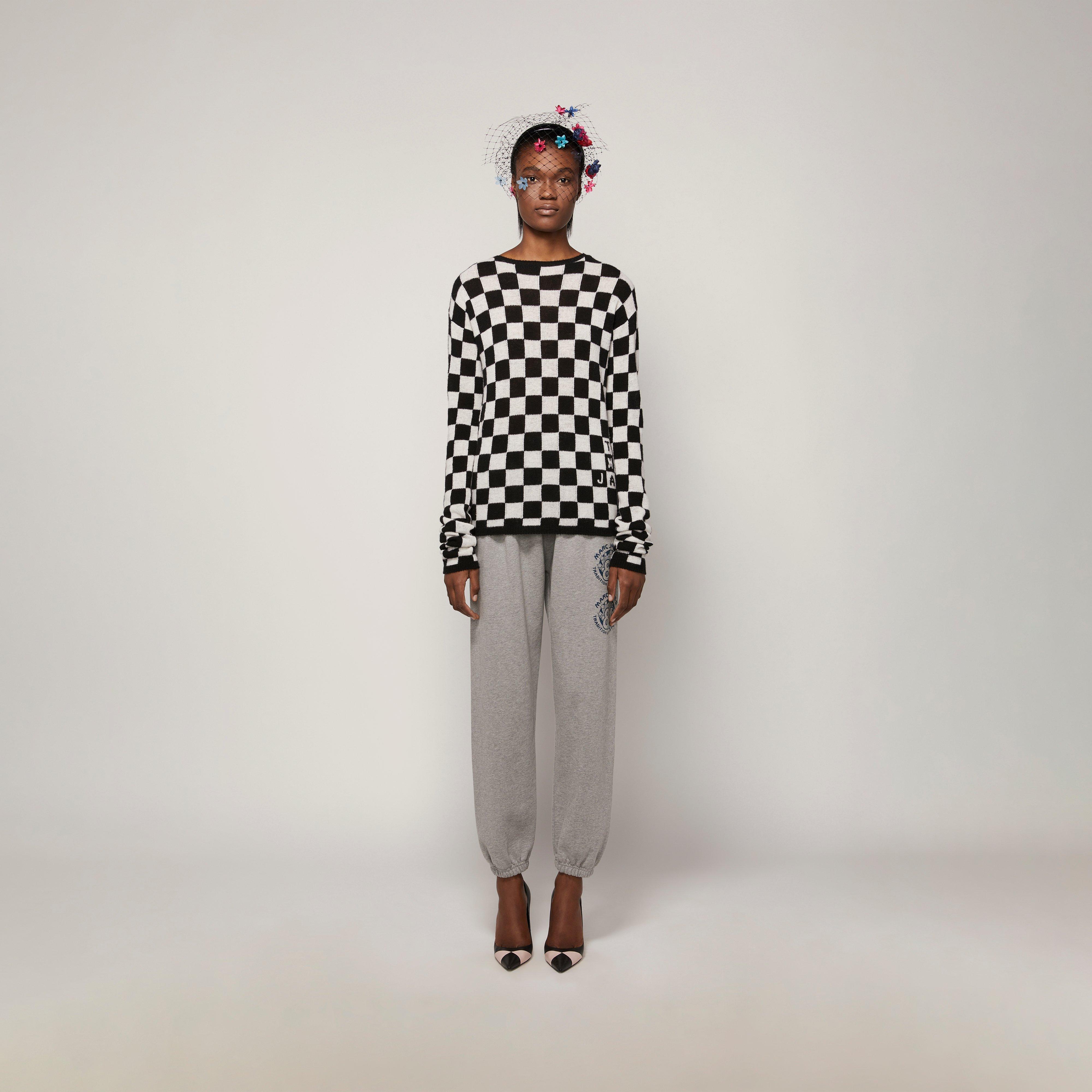 The Checkered Sweater--Alternate view