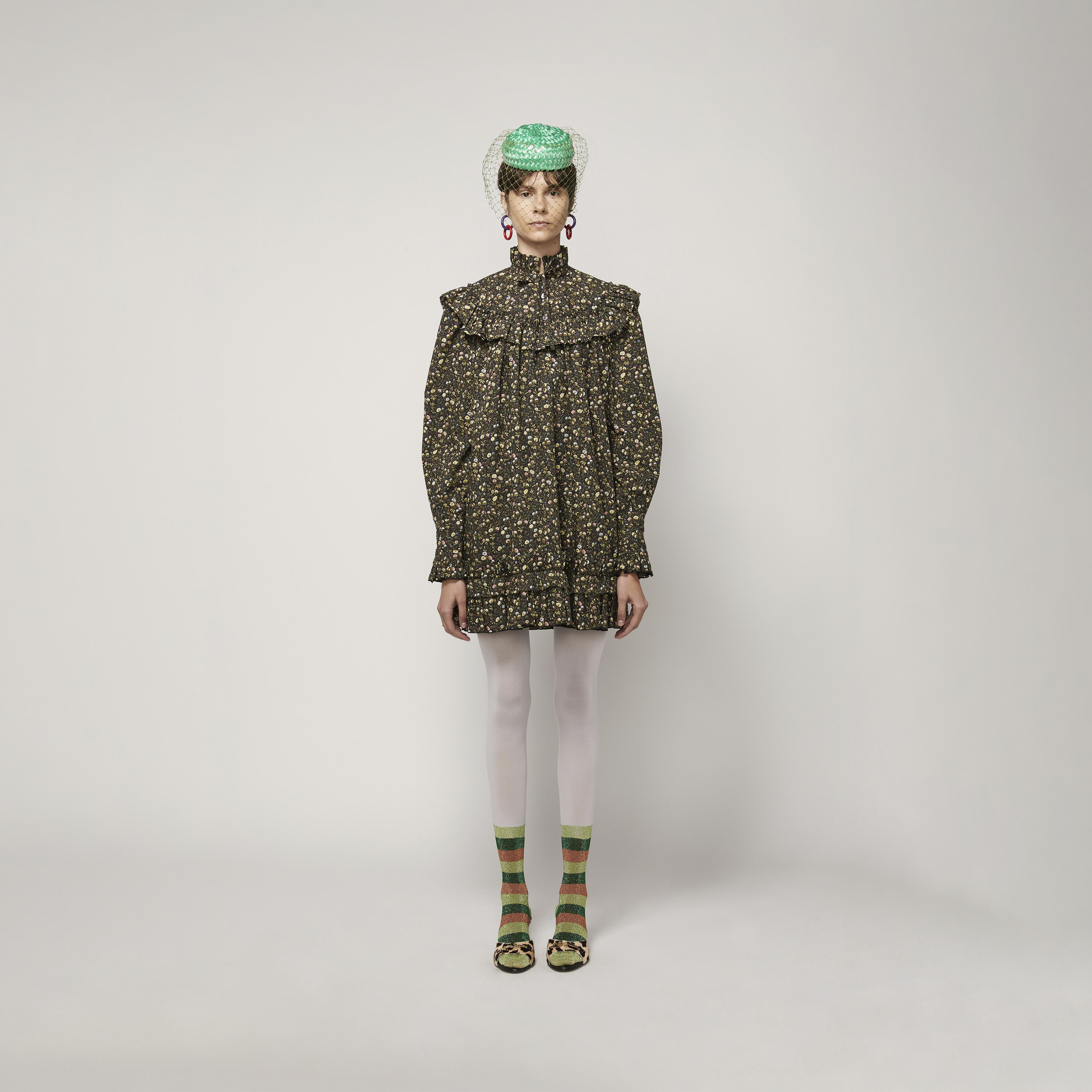 The Victorian Smock Dress--Alternate view