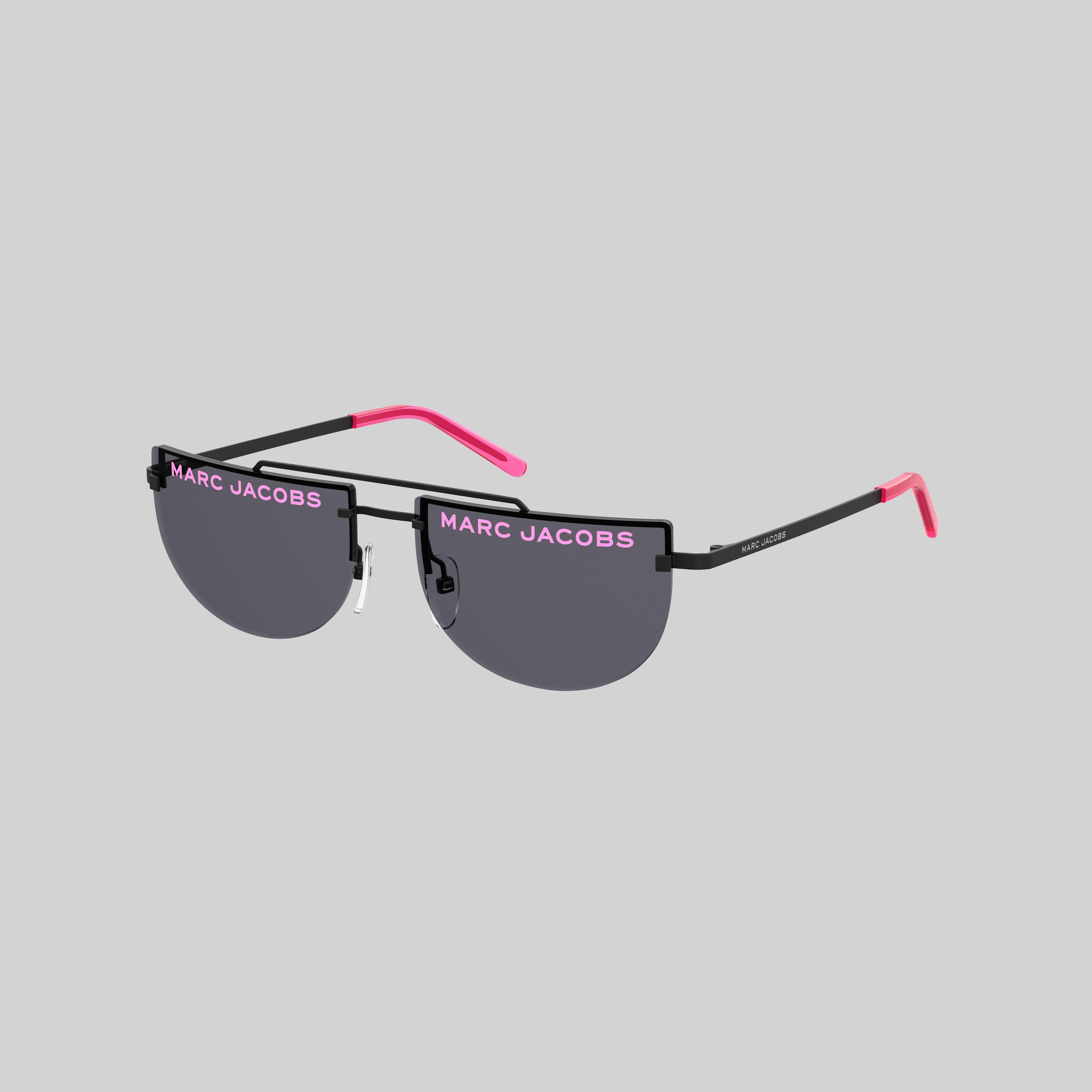 Rimless Logo Sunglasses