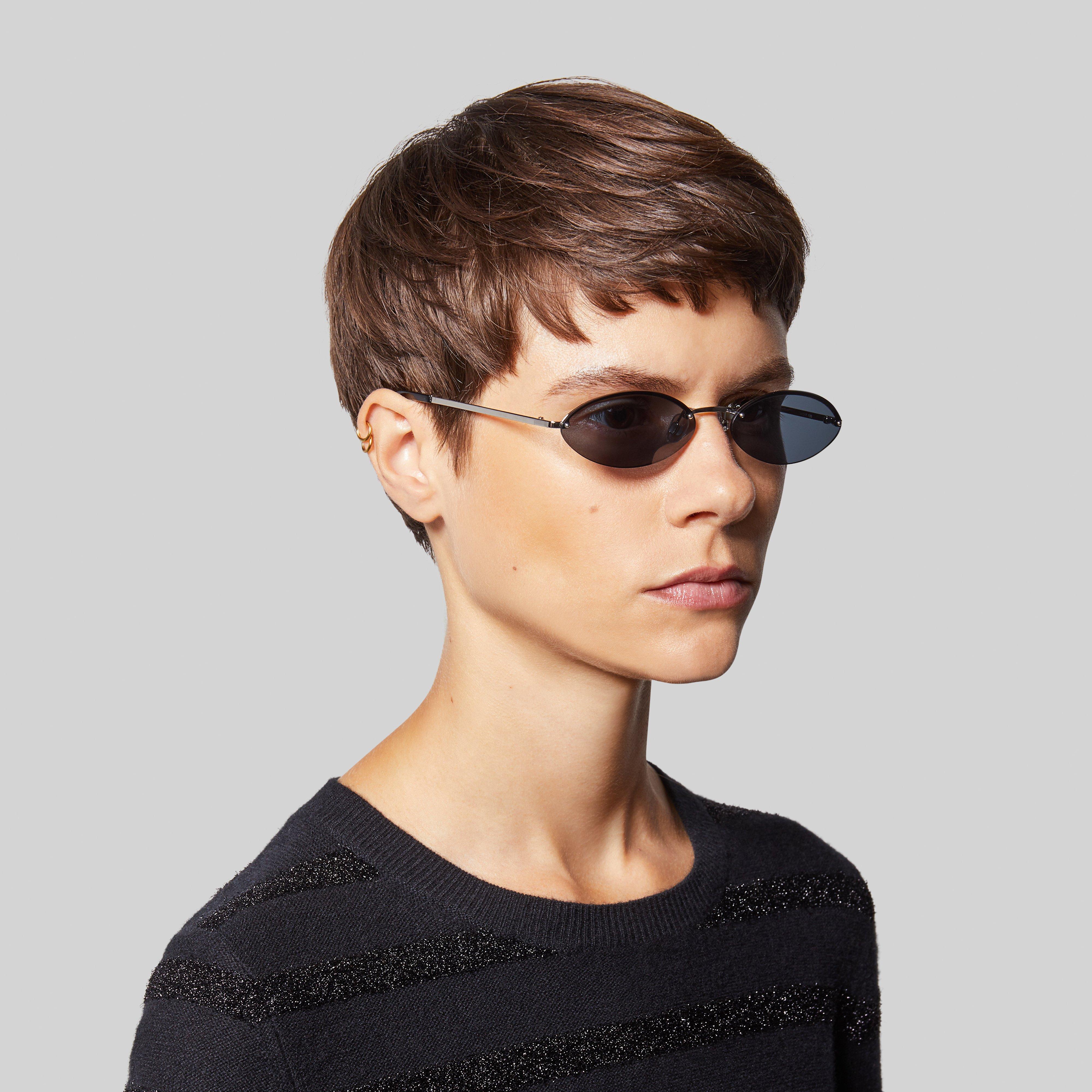 Rimless Petite Sunglasses--Alternate view