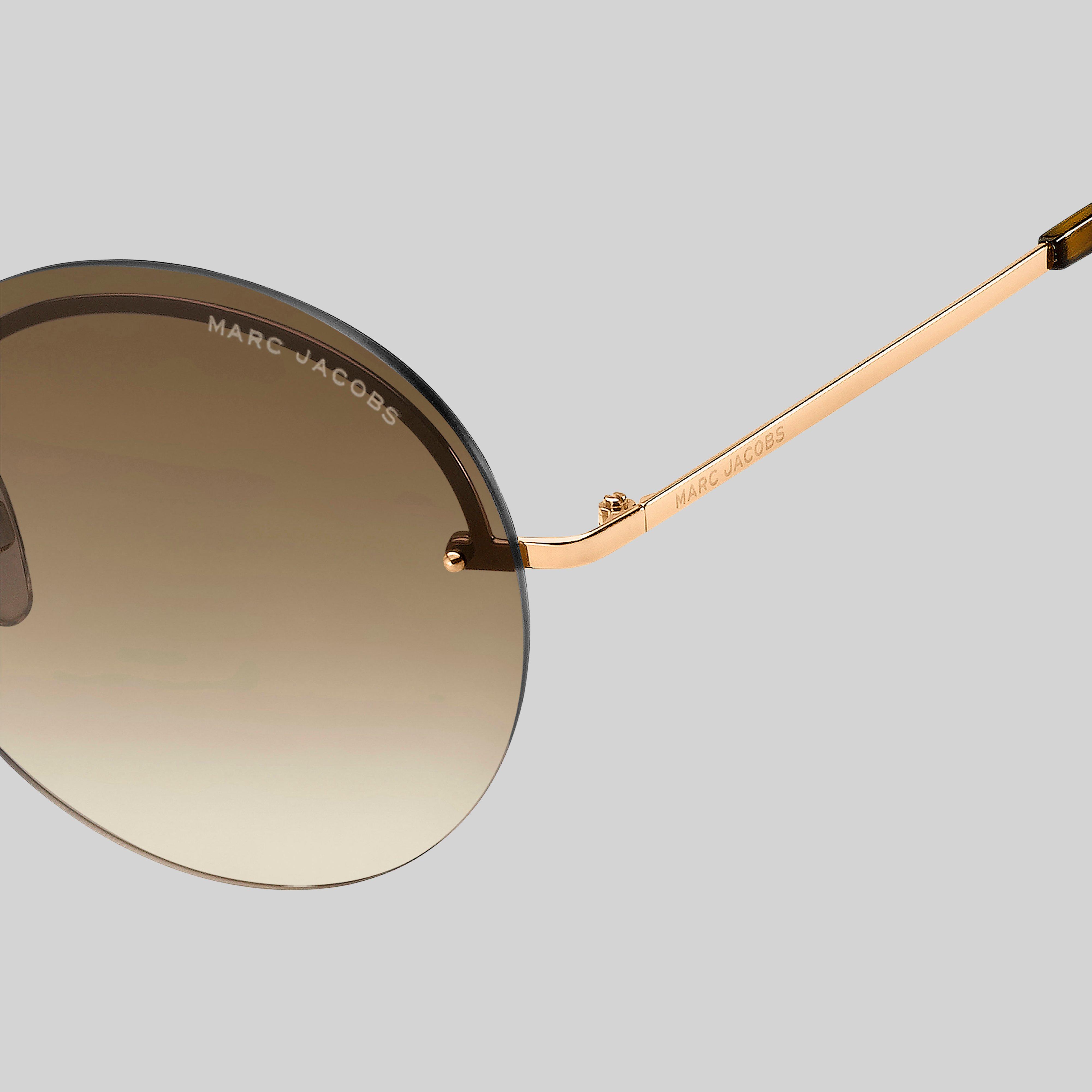 Rimless Boho Round Sunglasses