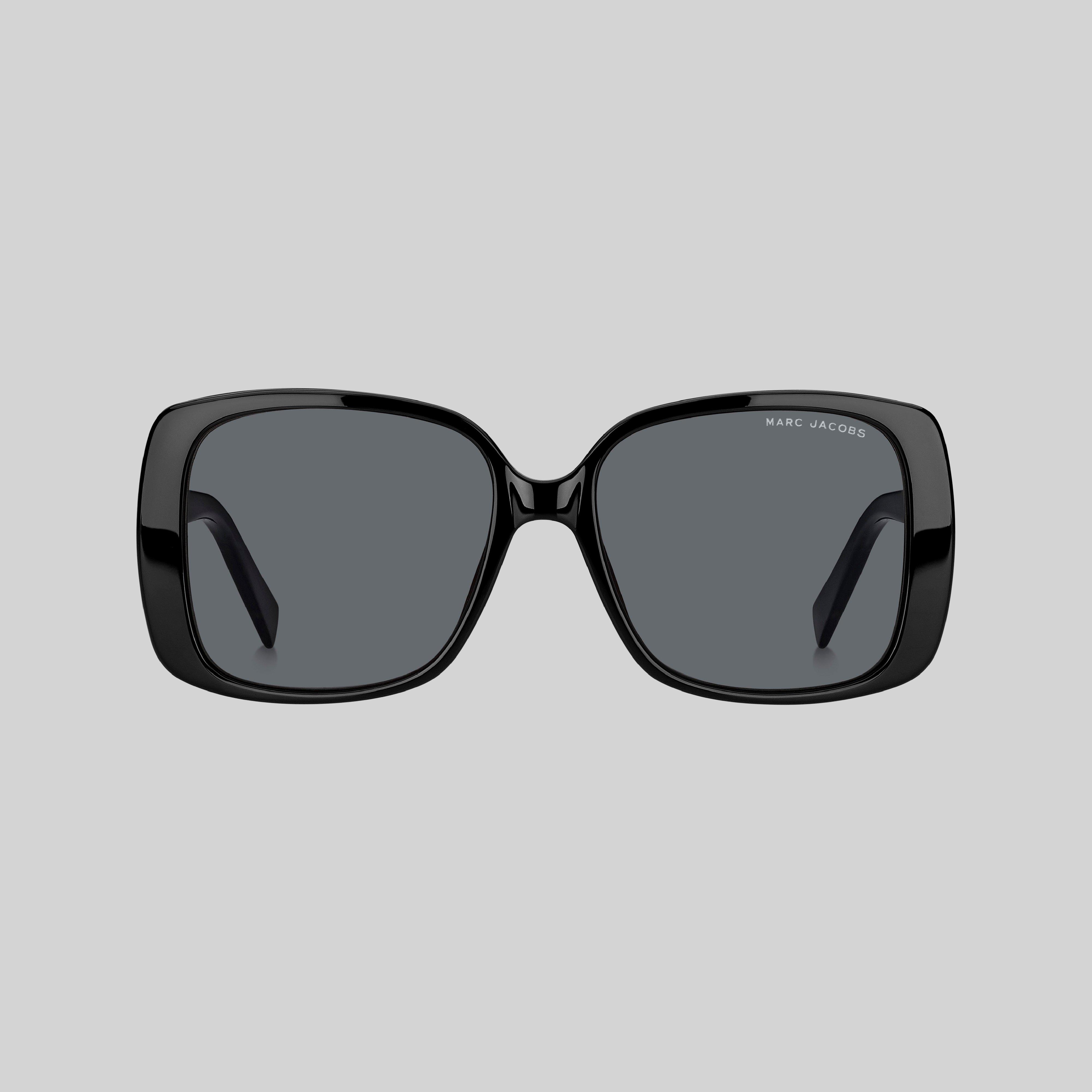 Signature Plaque Square Sunglasses
