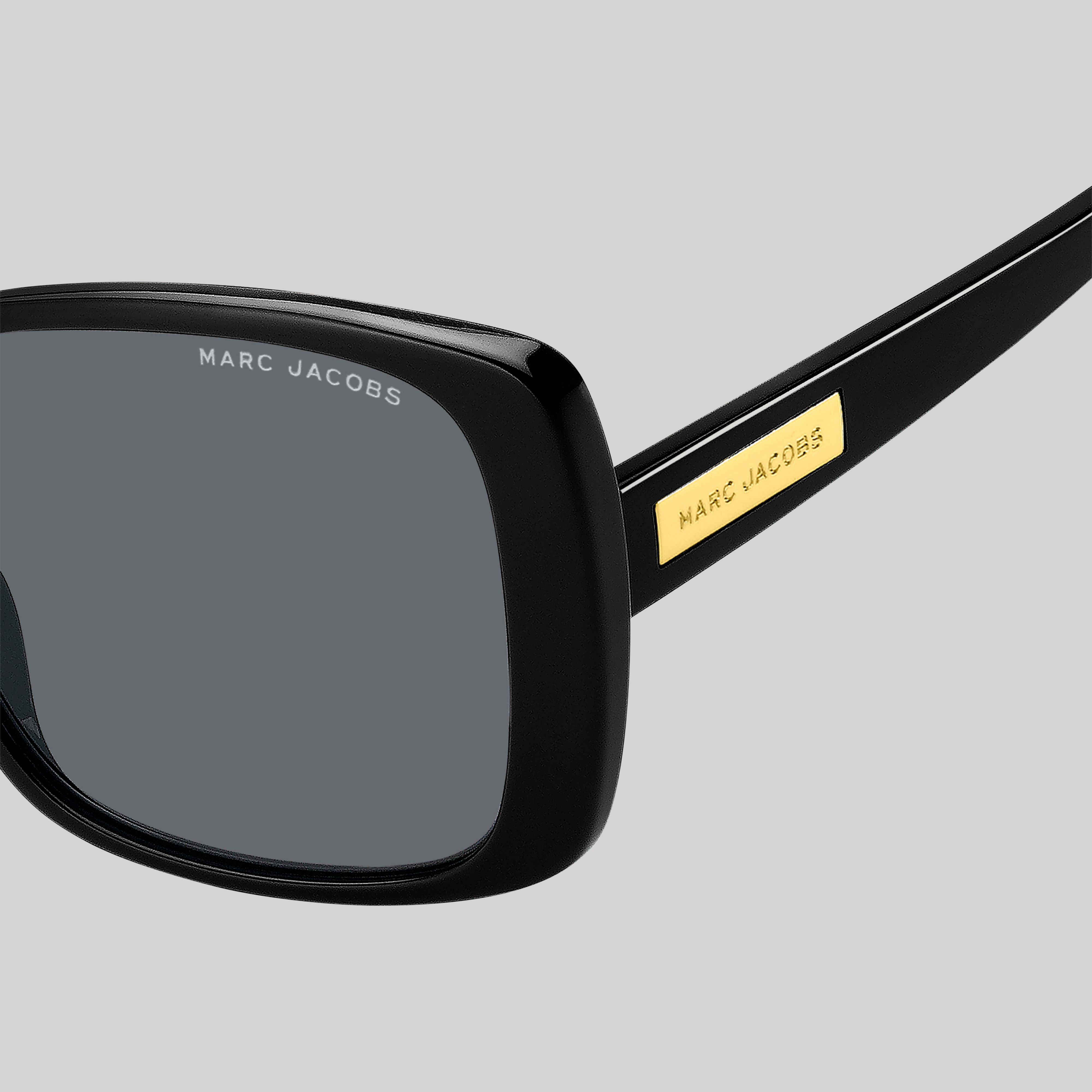 Signature Plaque Square Sunglasses