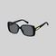 Signature Plaque Square Sunglasses