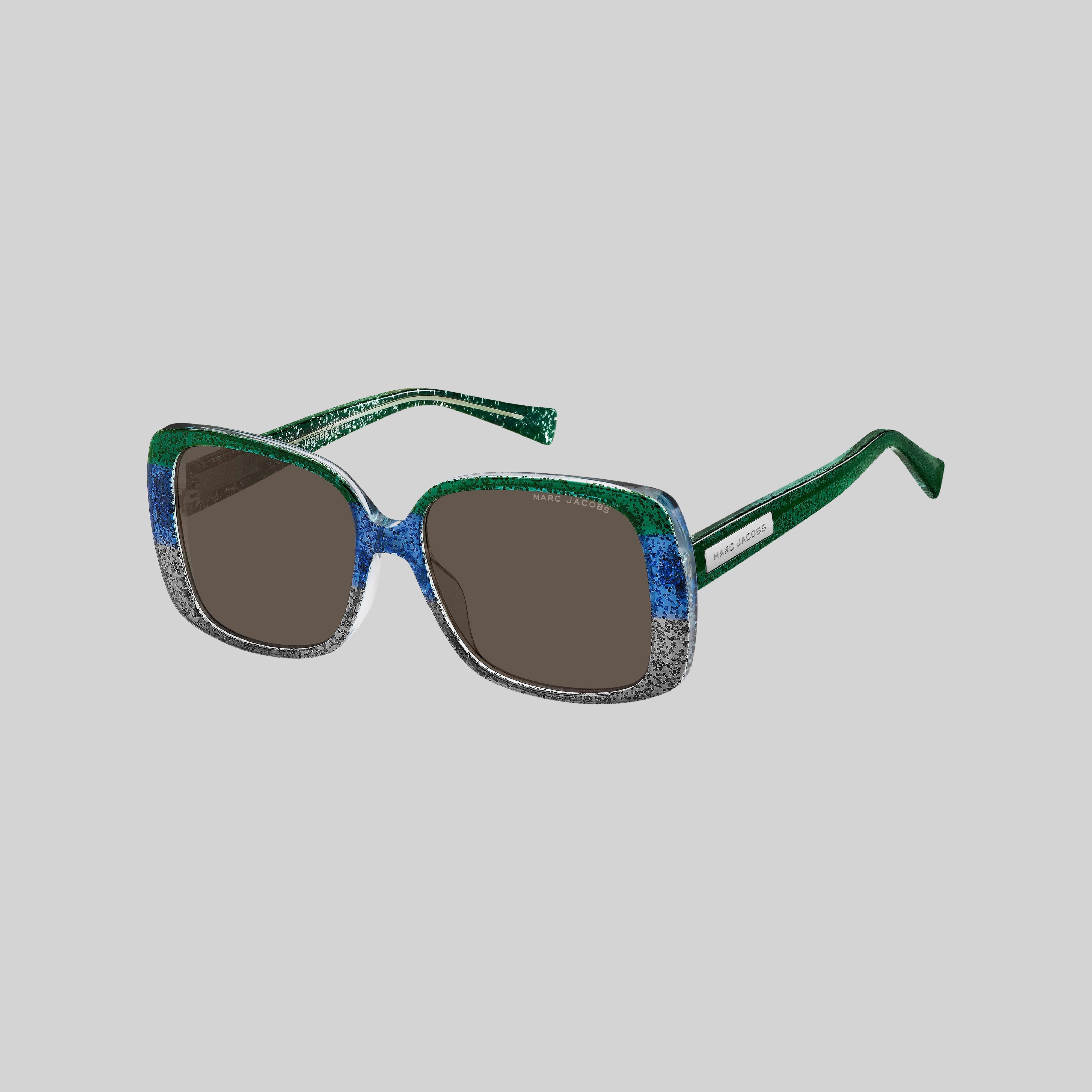 Signature Plaque Square Sunglasses