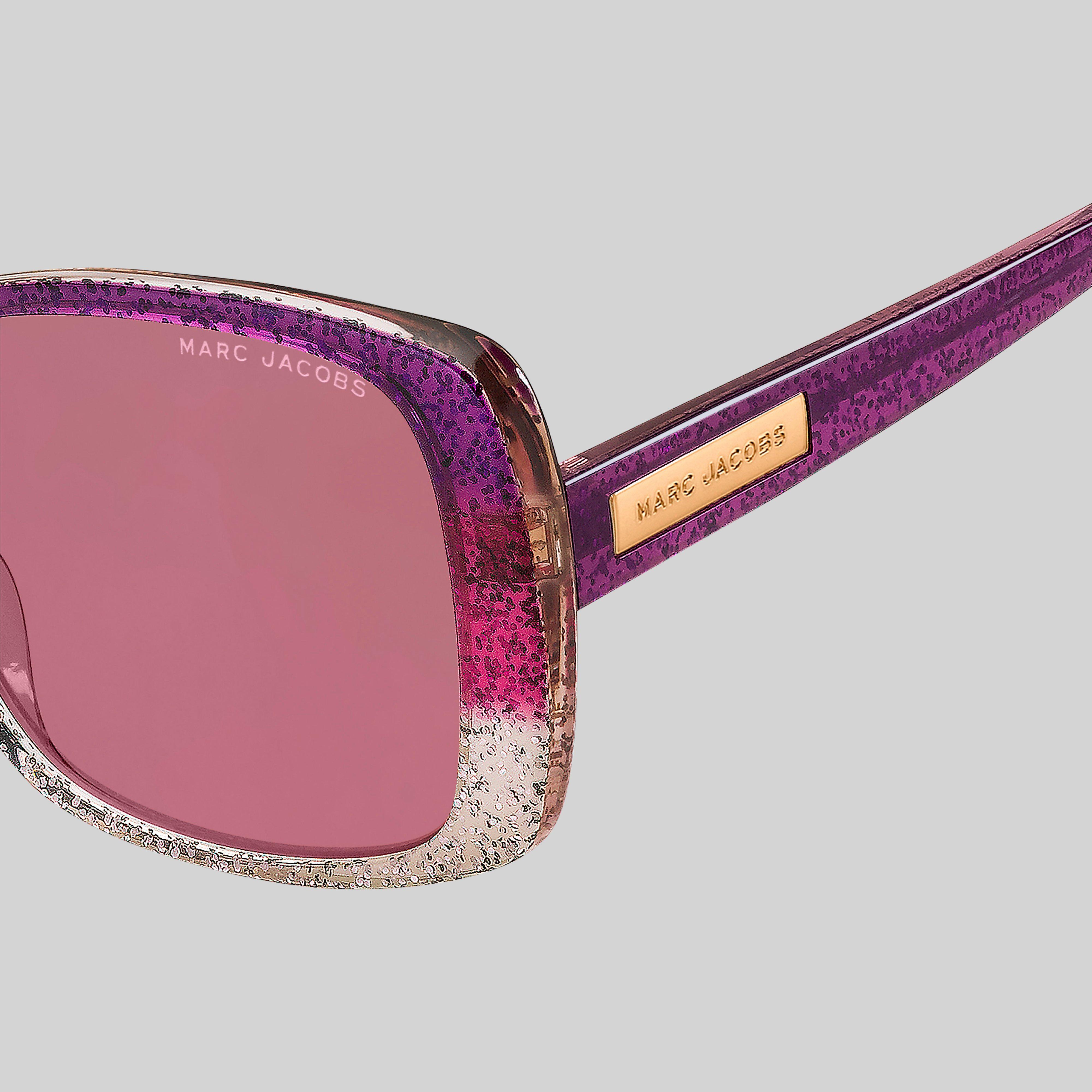 Signature Plaque Square Sunglasses