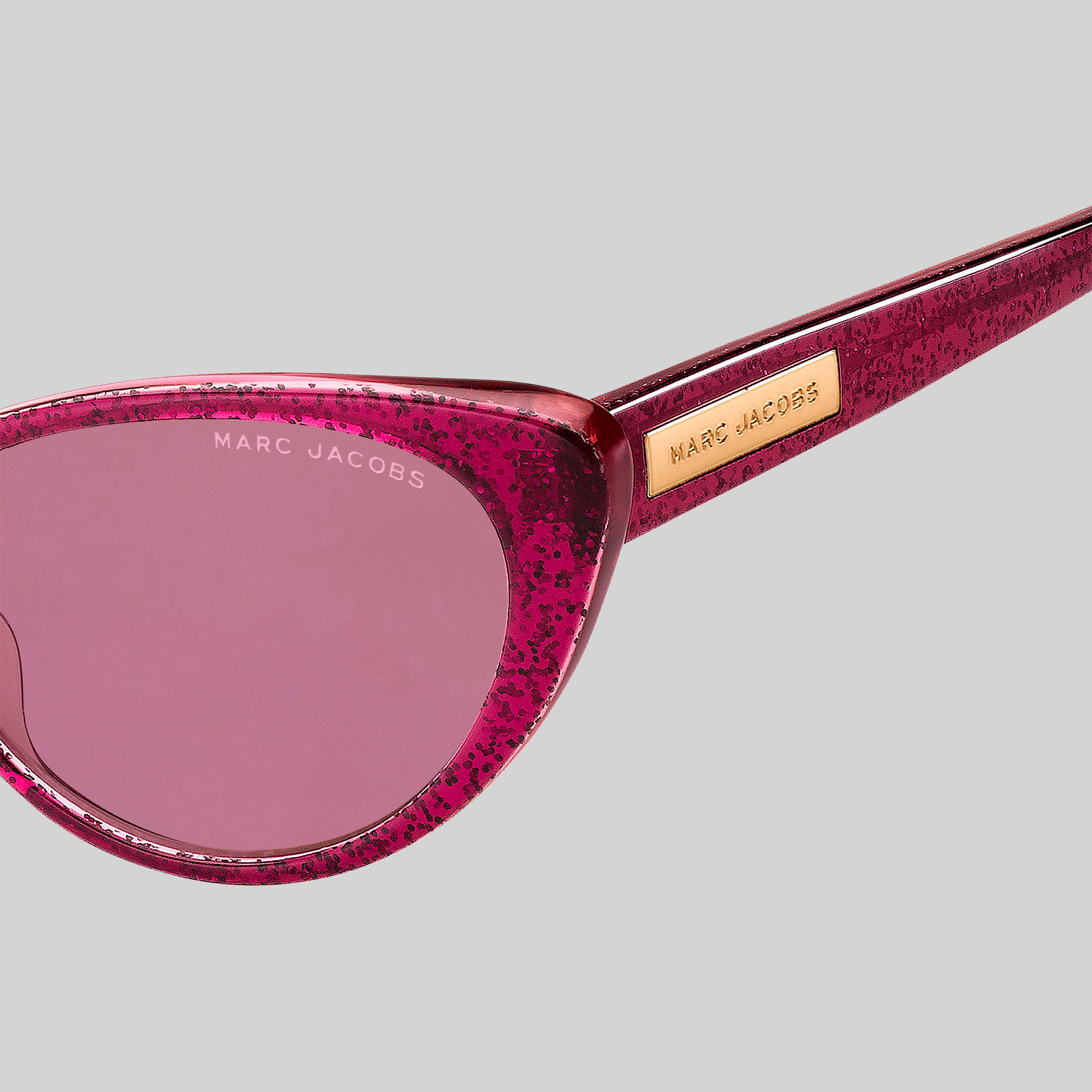 Signature Plaque Cateye Sunglasses