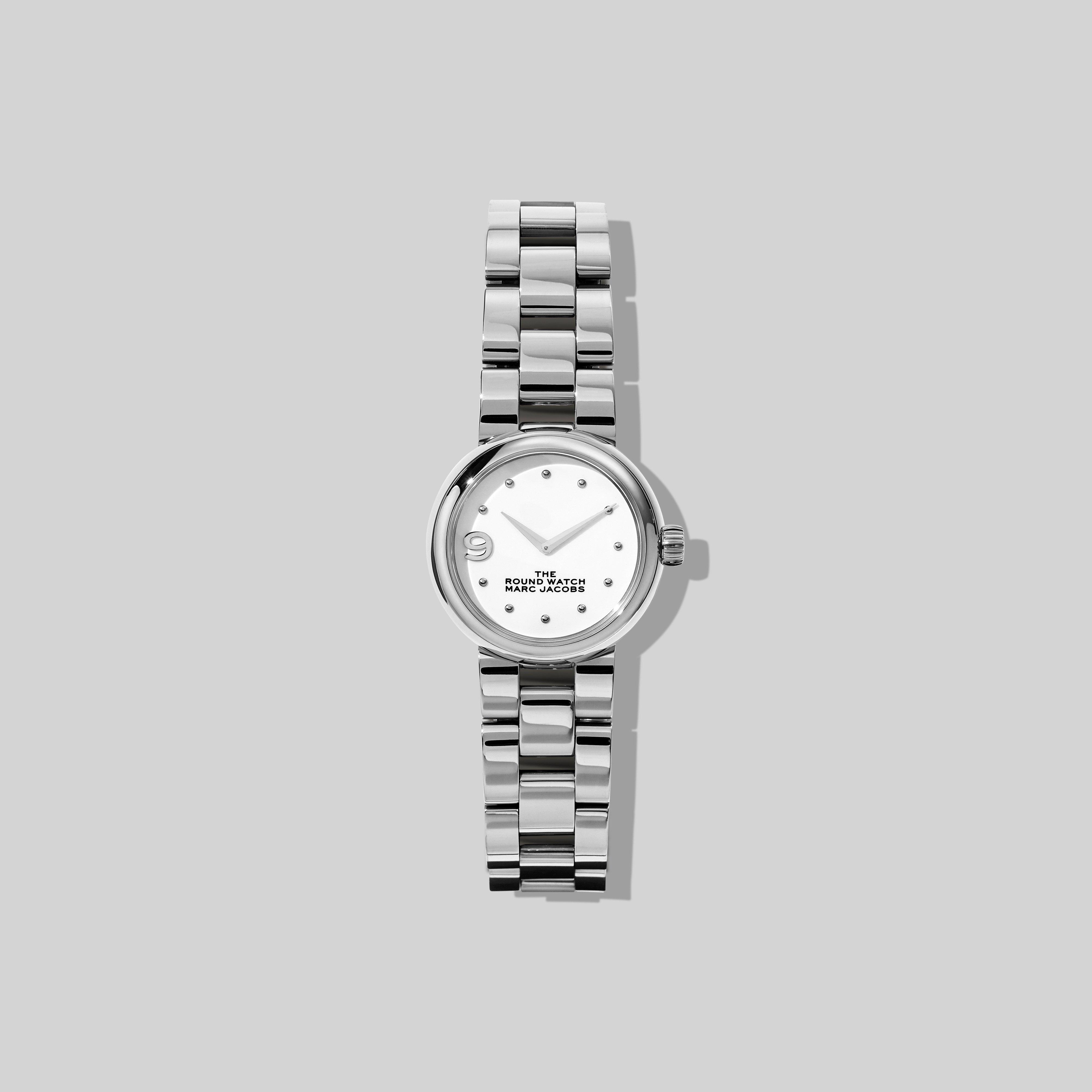 The Round Watch In Silver