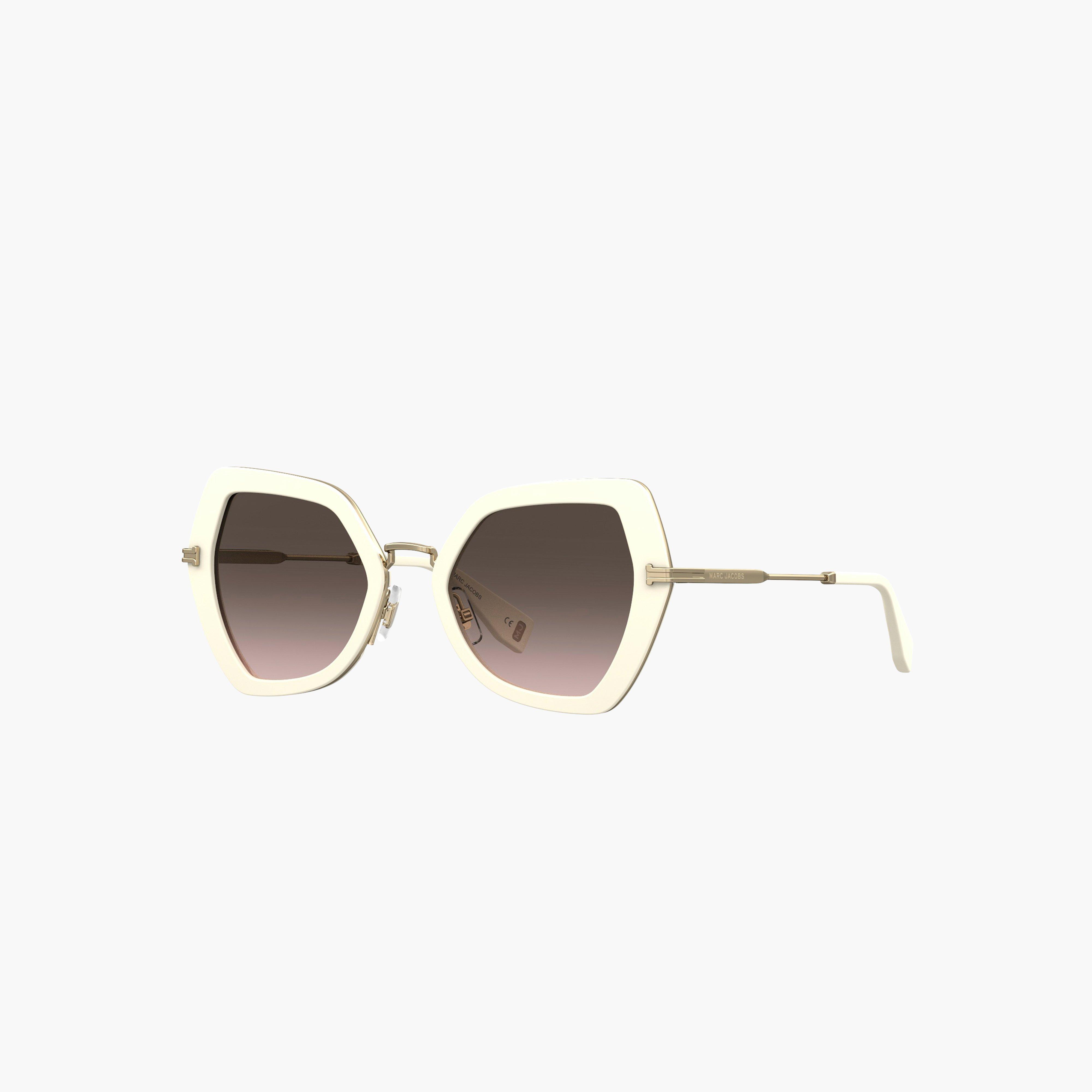 Icon Oversized Butterfly Sunglasses - IVORY