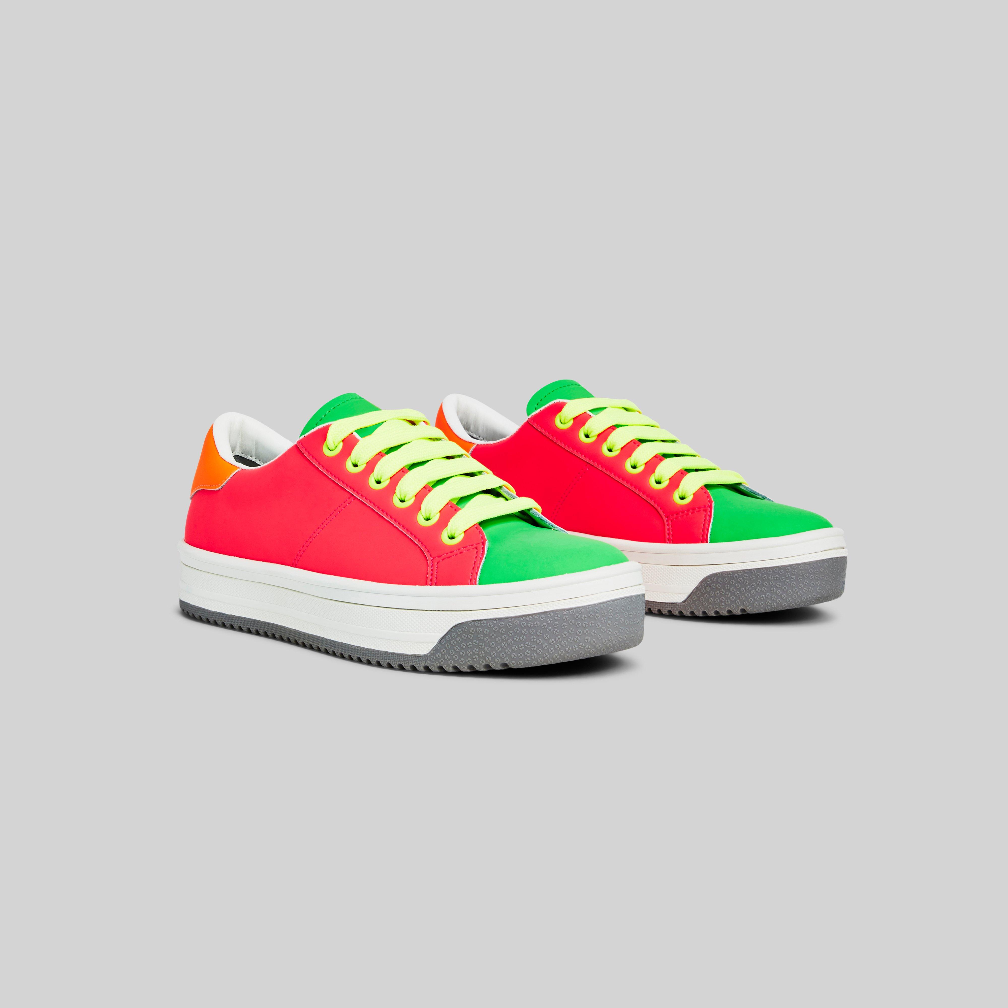 Marc jacobs empire store multicolor sole sneakers