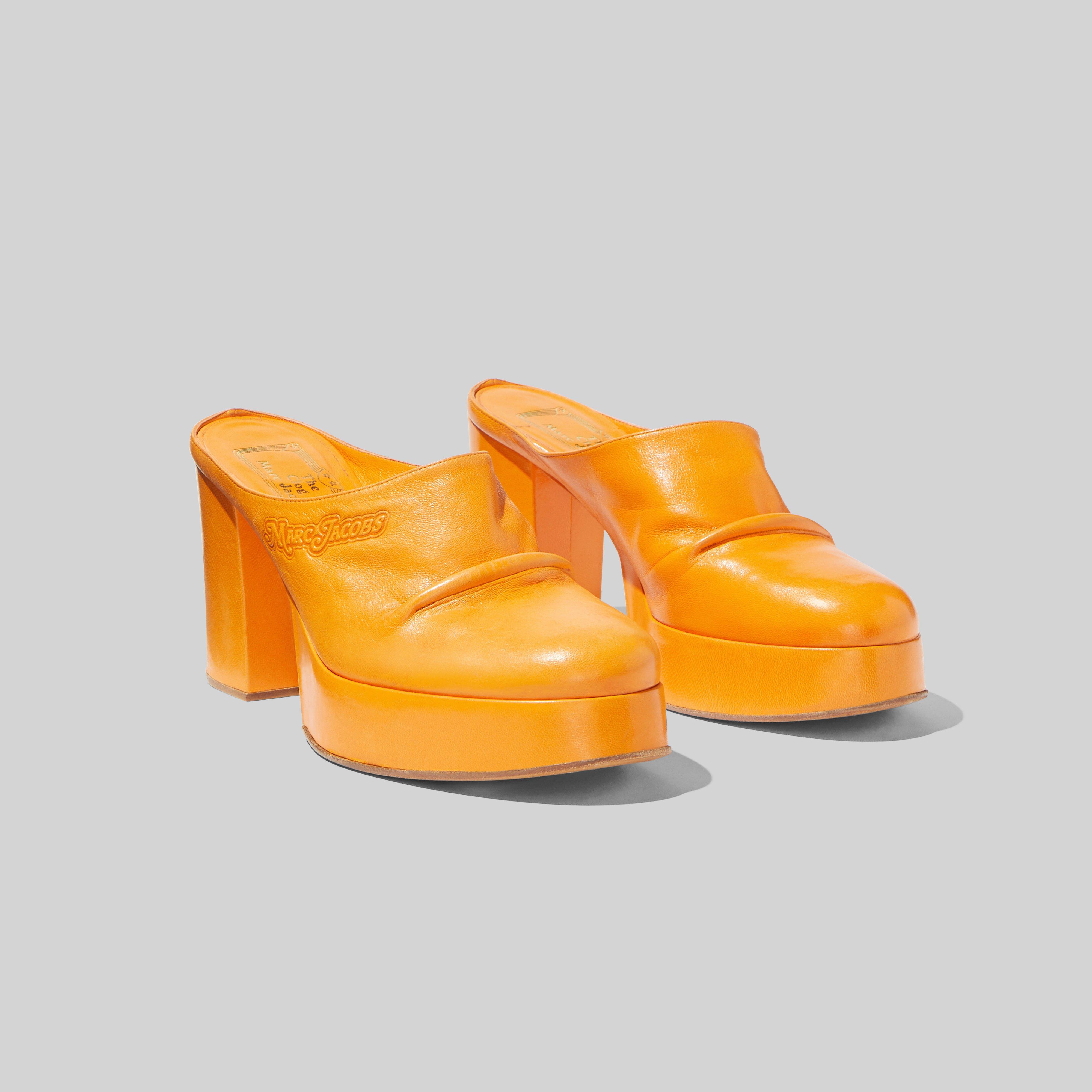 Marc Jacobs The Clog In Tangerine