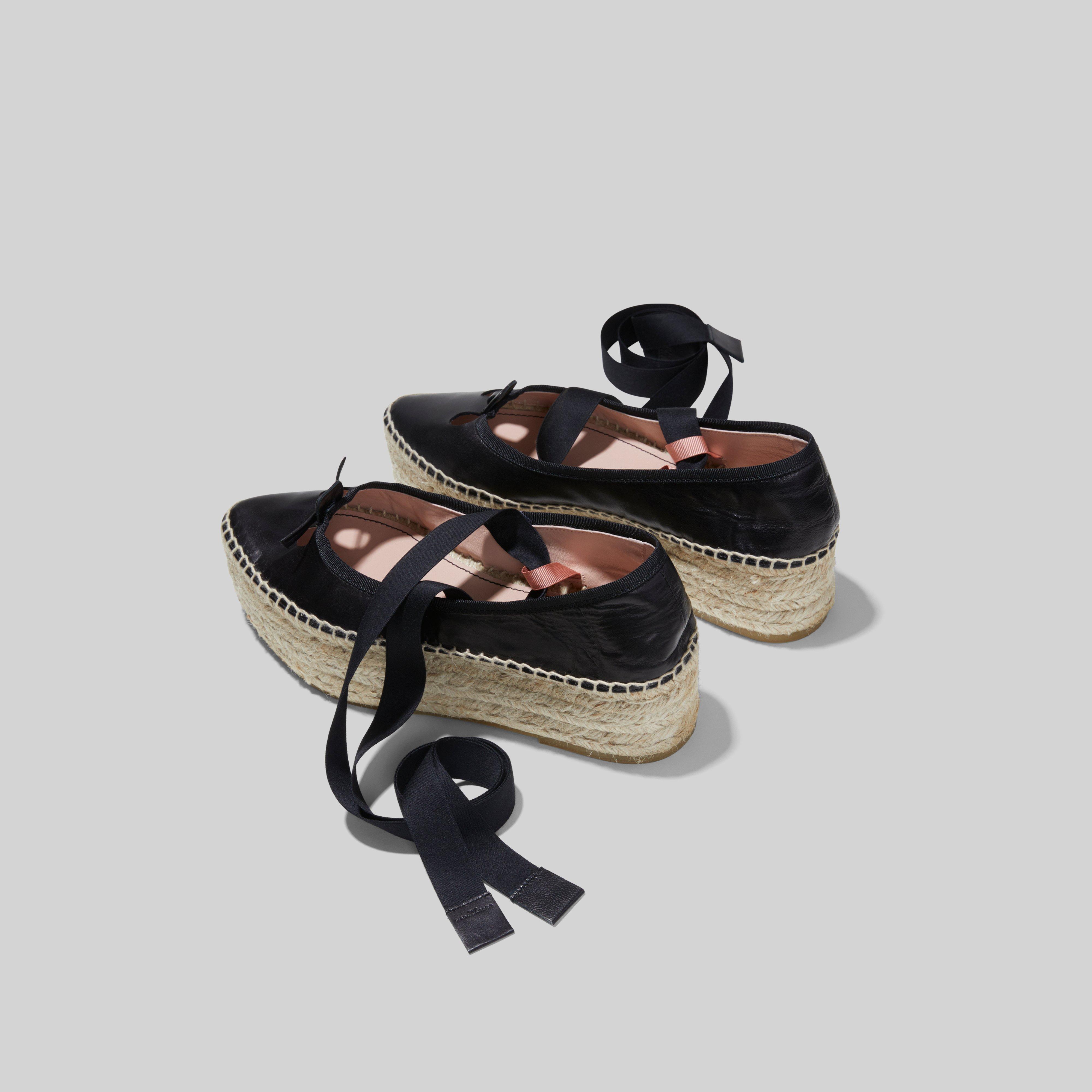 The Mouse Platform Espadrille--Alternate view