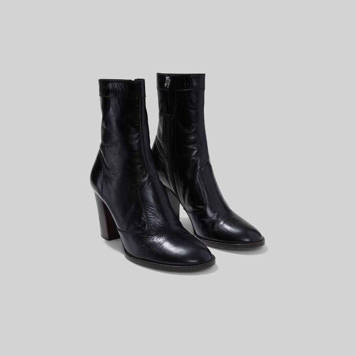 Image of MARC JACOBS Women's The Ankle Boots Shoes in Black, Size
