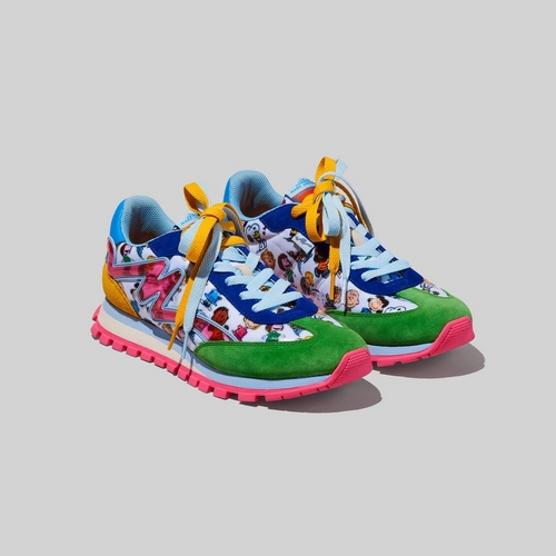 Marc Jacobs Kids Multicolor 'The Jogger' Sneakers