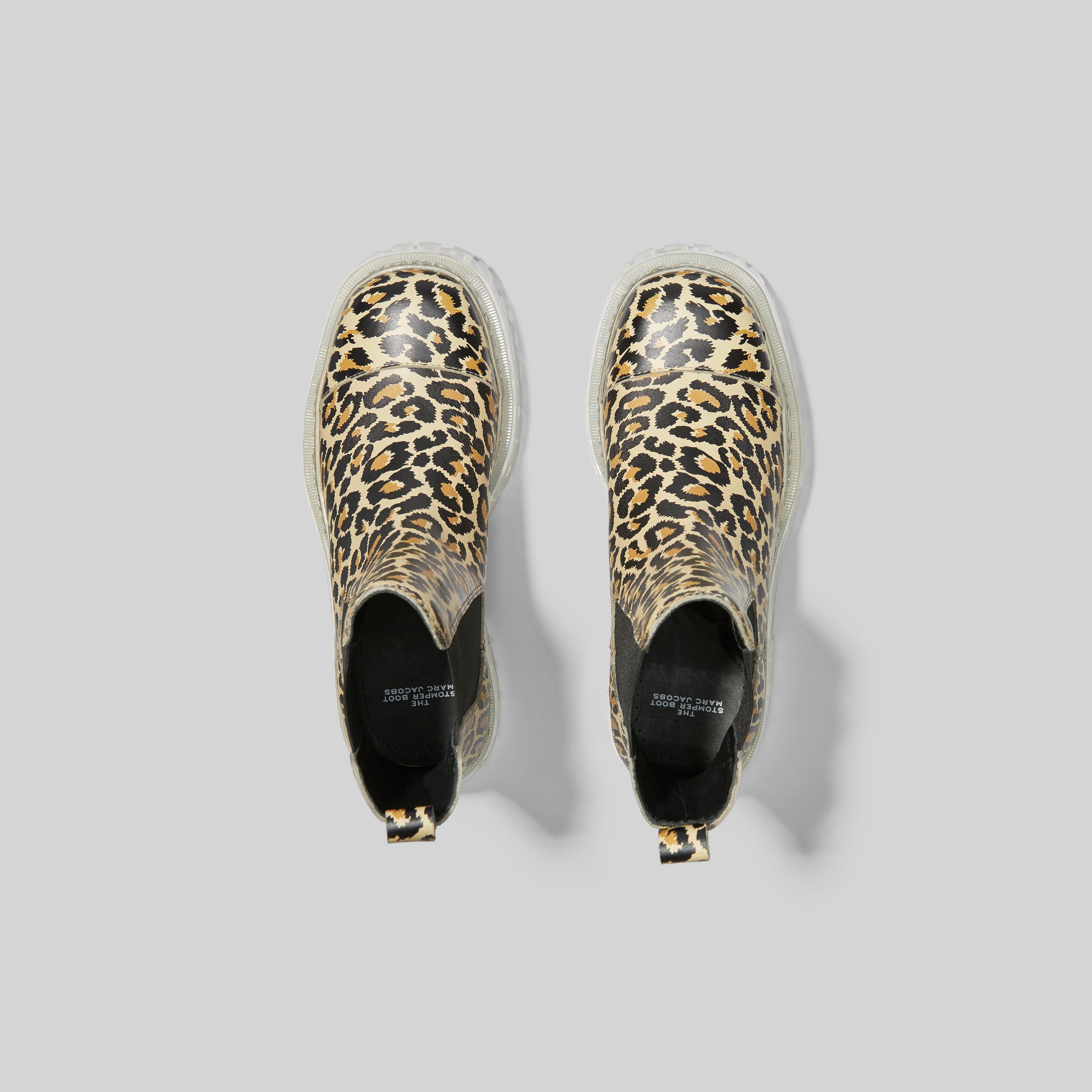 boots leopard bocage