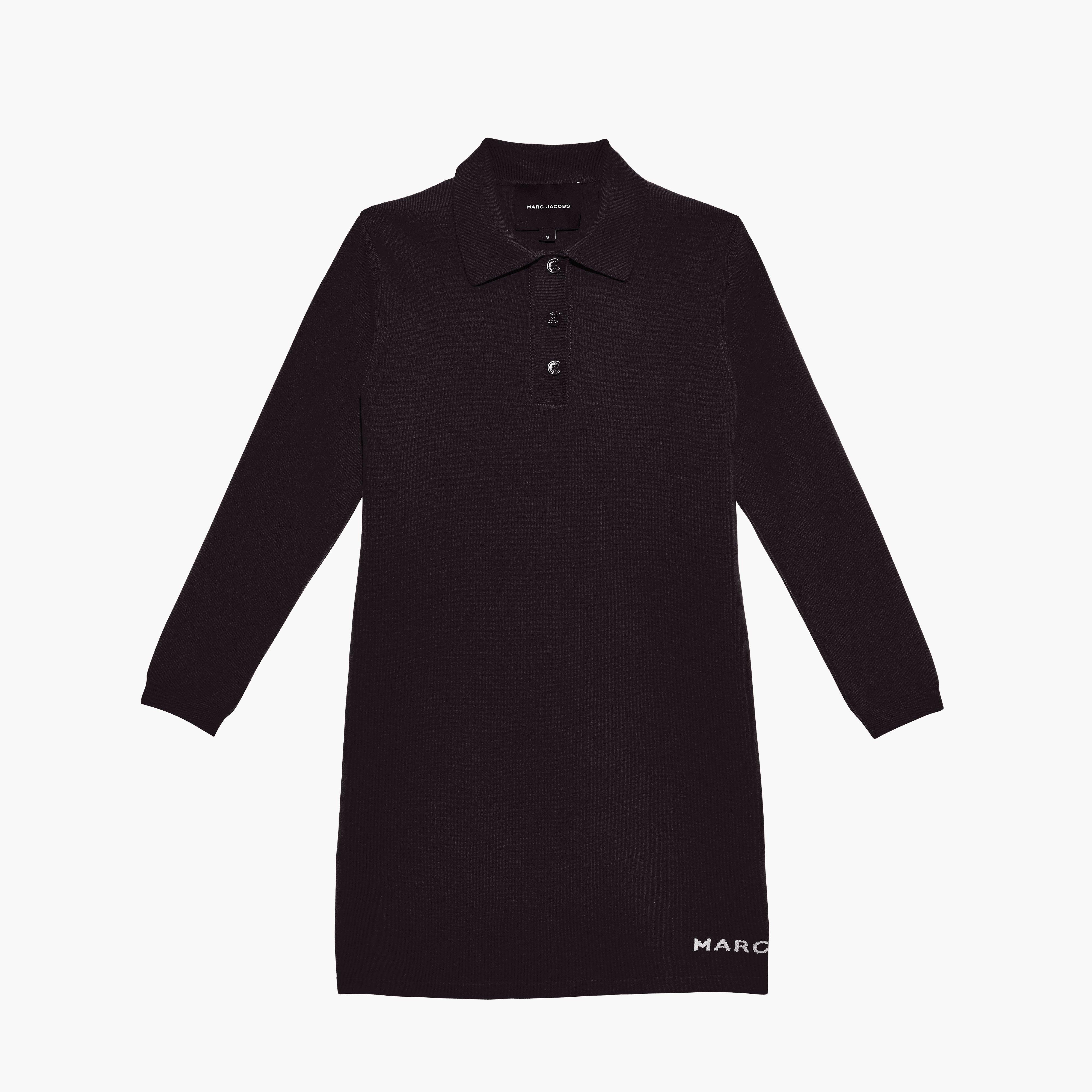 The 3/4 Tennis Dress - BLACK