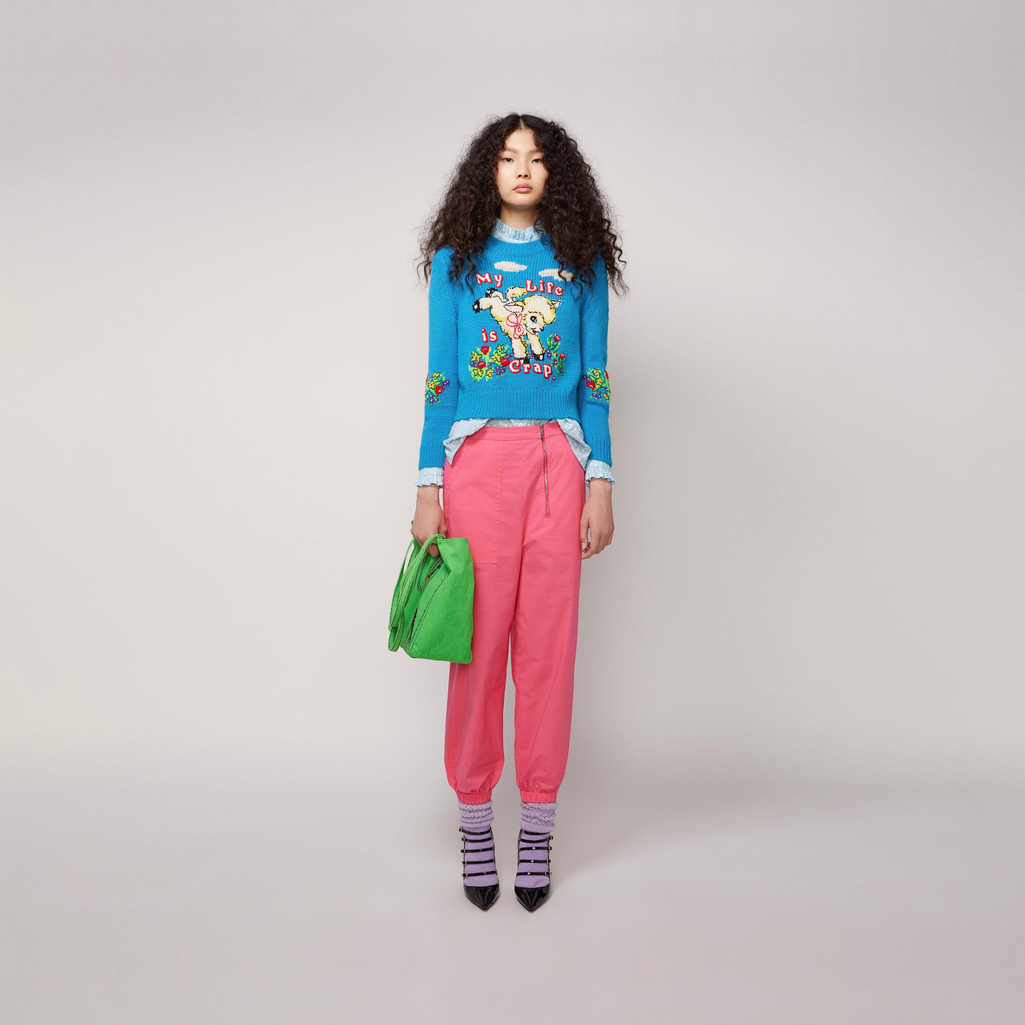 Magda Archer x The Intarsia Sweater Marc Jacobs--Alternate view