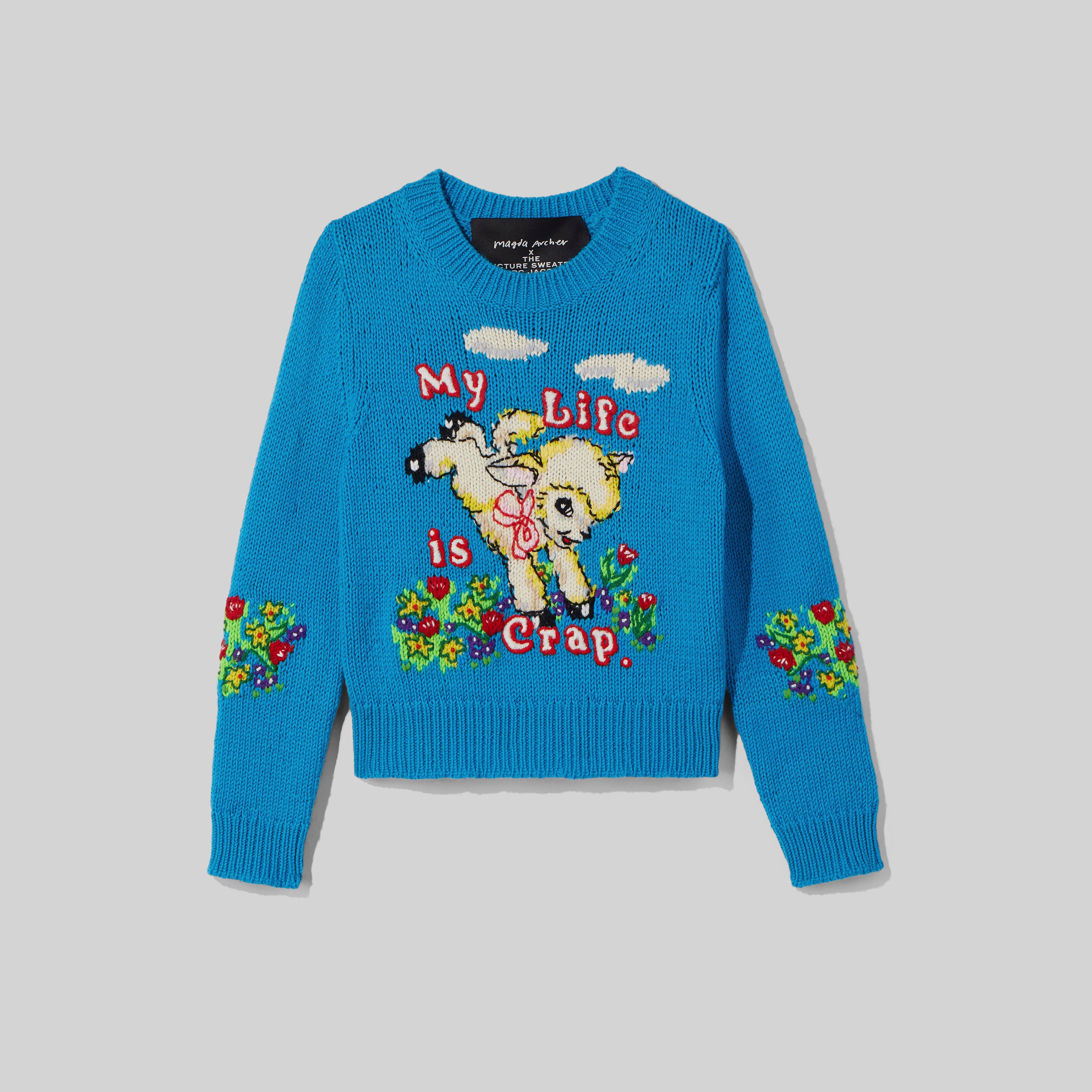 Magda Archer x The Intarsia Sweater Marc Jacobs