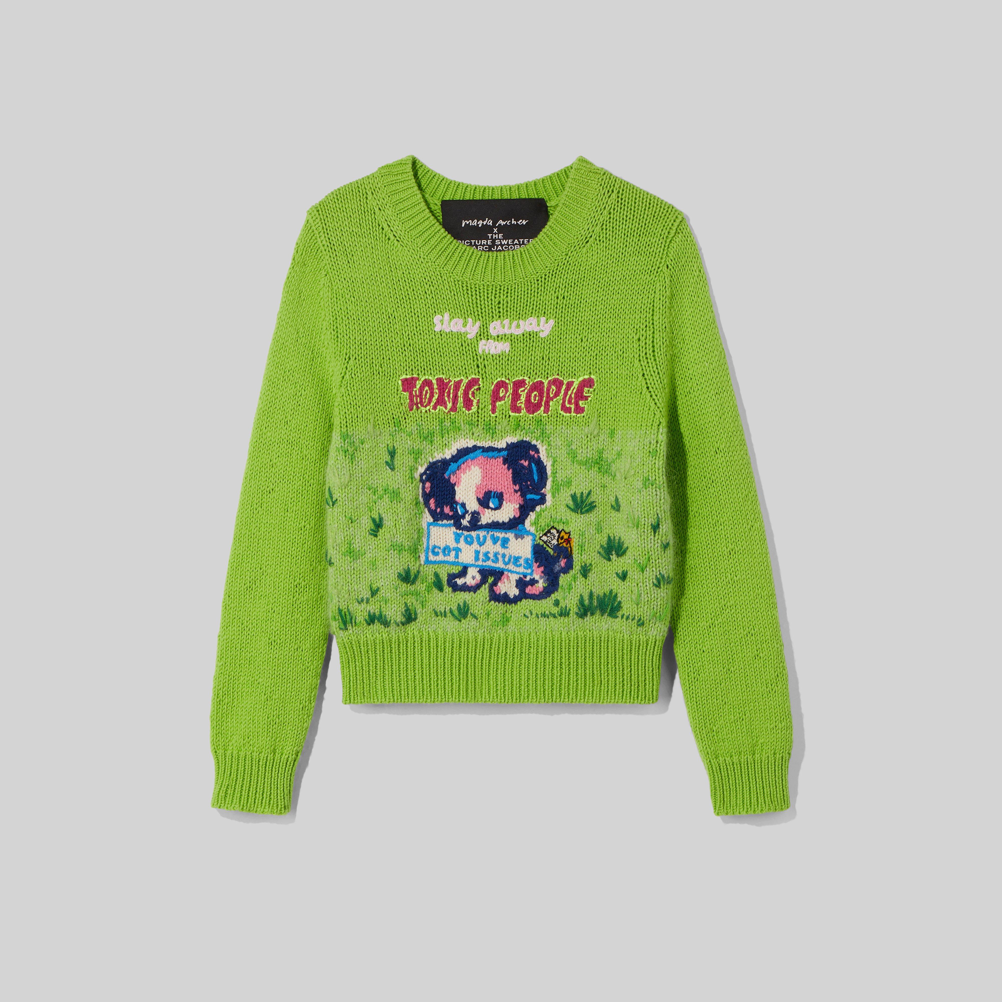 Magda Archer x The Intarsia Sweater Marc Jacobs