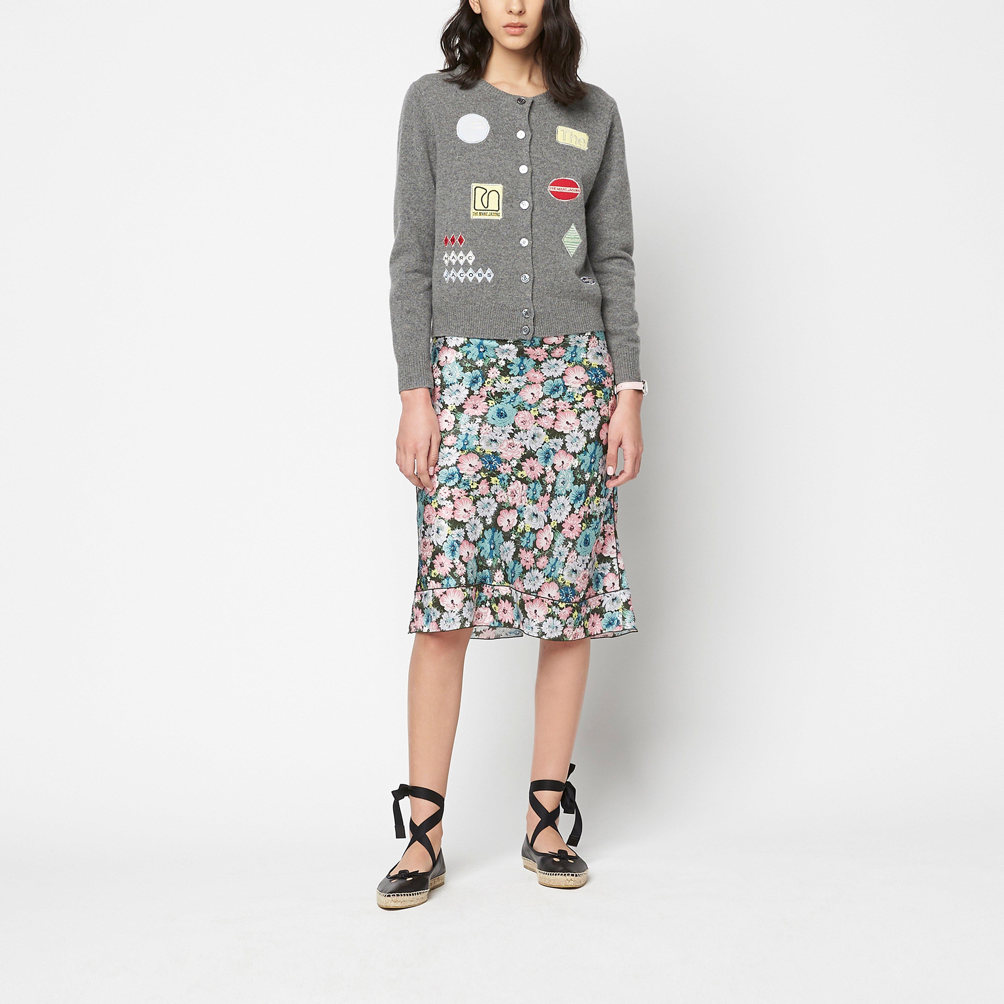 The Embroidered Cardigan--Alternate view