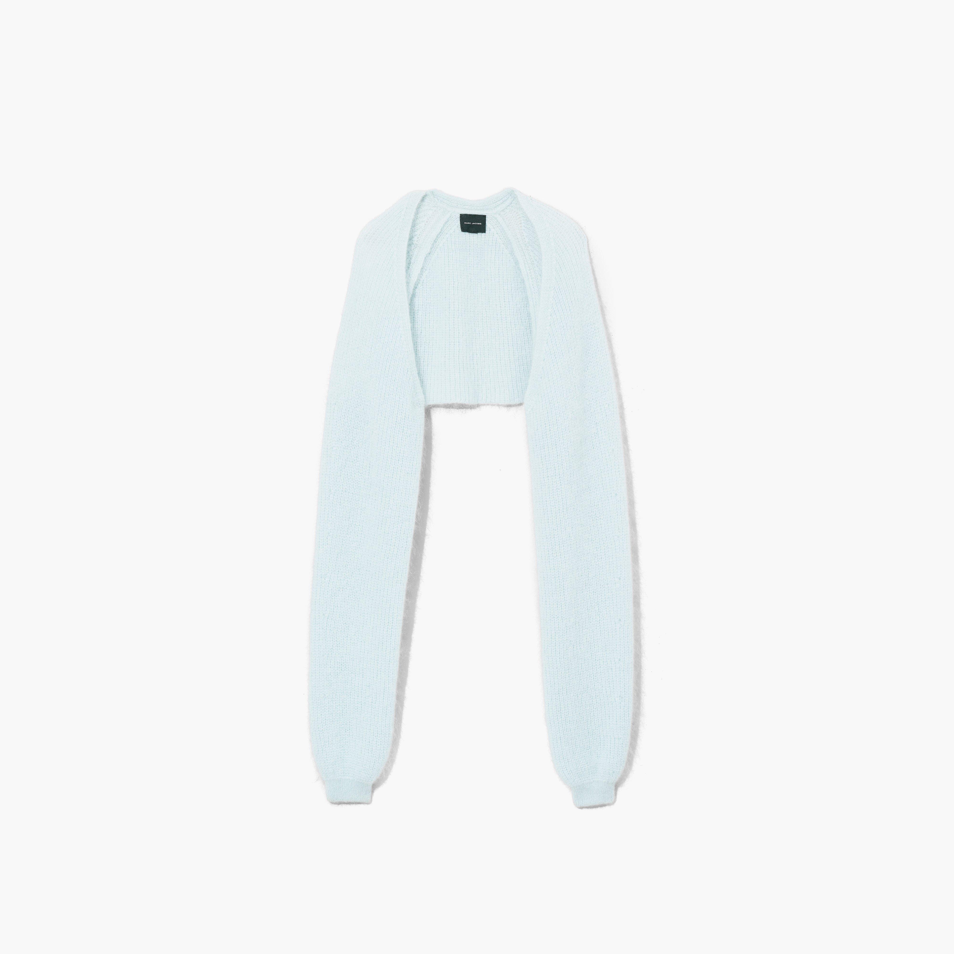 The Mohair Bolero Cardigan - LIGHT BLUE