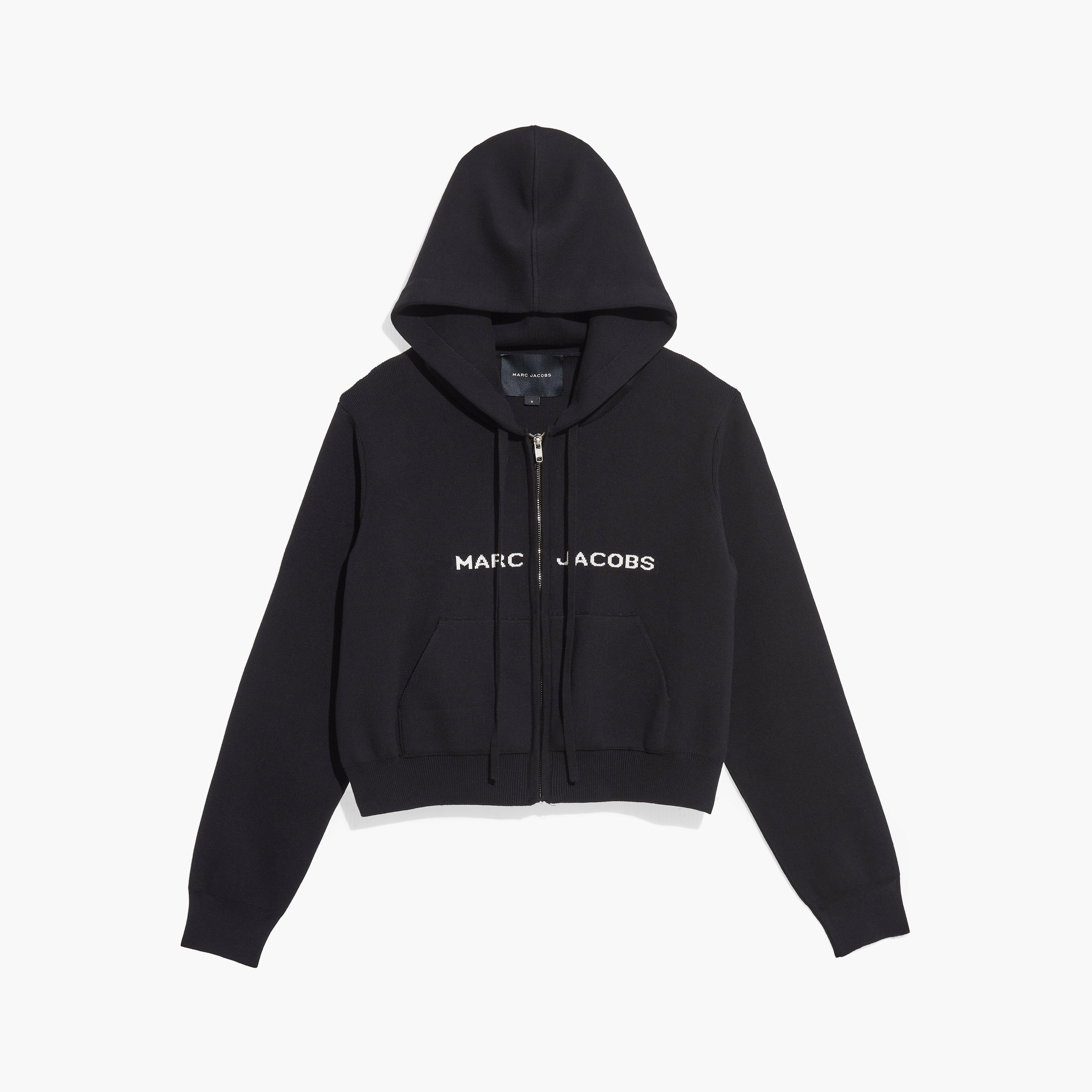 The Cropped Zip Hoodie Marc Jacobs Official Site