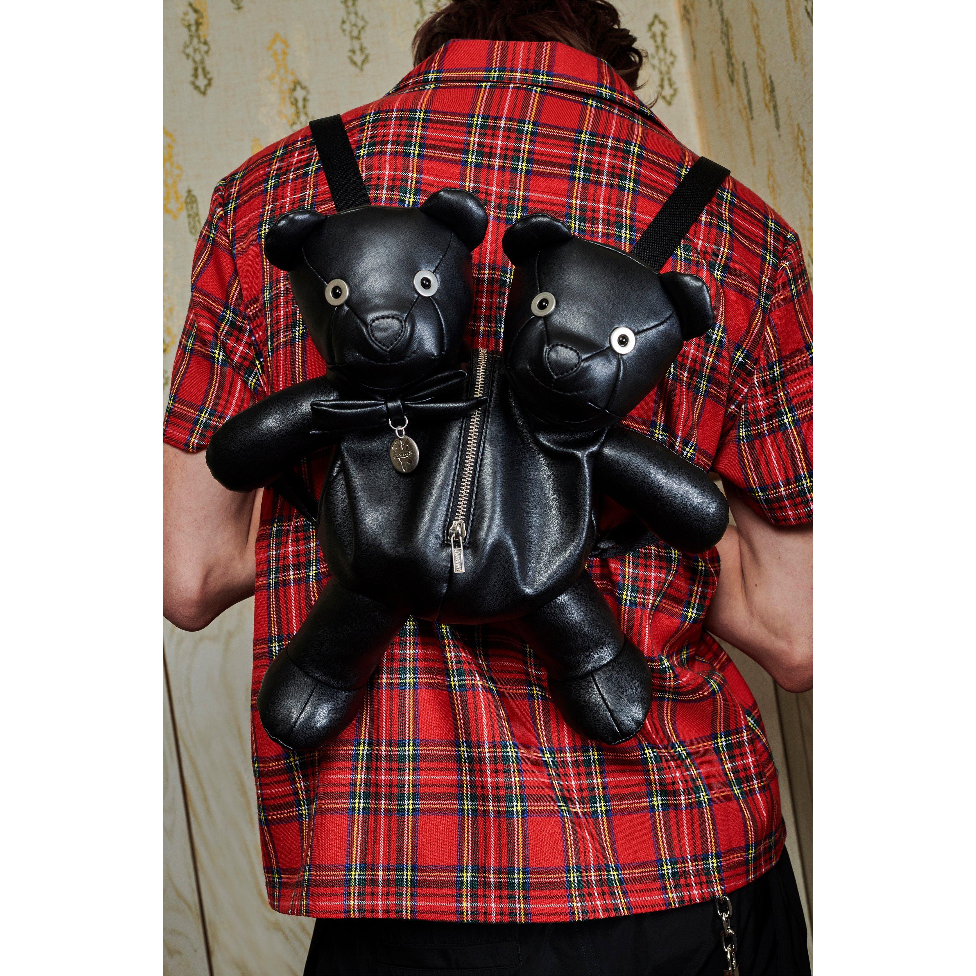 two headed bear plush